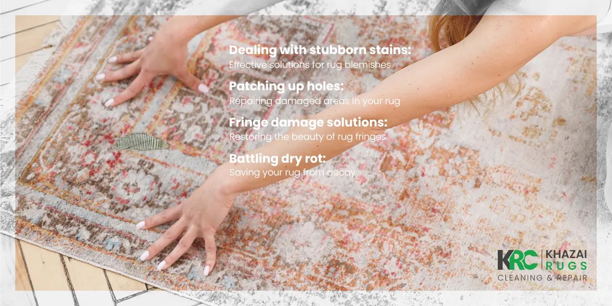 The Most Common Types of Rug Damage and How to Fix Them Khazai Rug