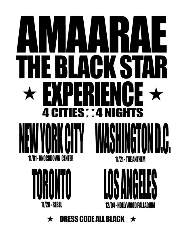 Amaarae Announces North American Tour