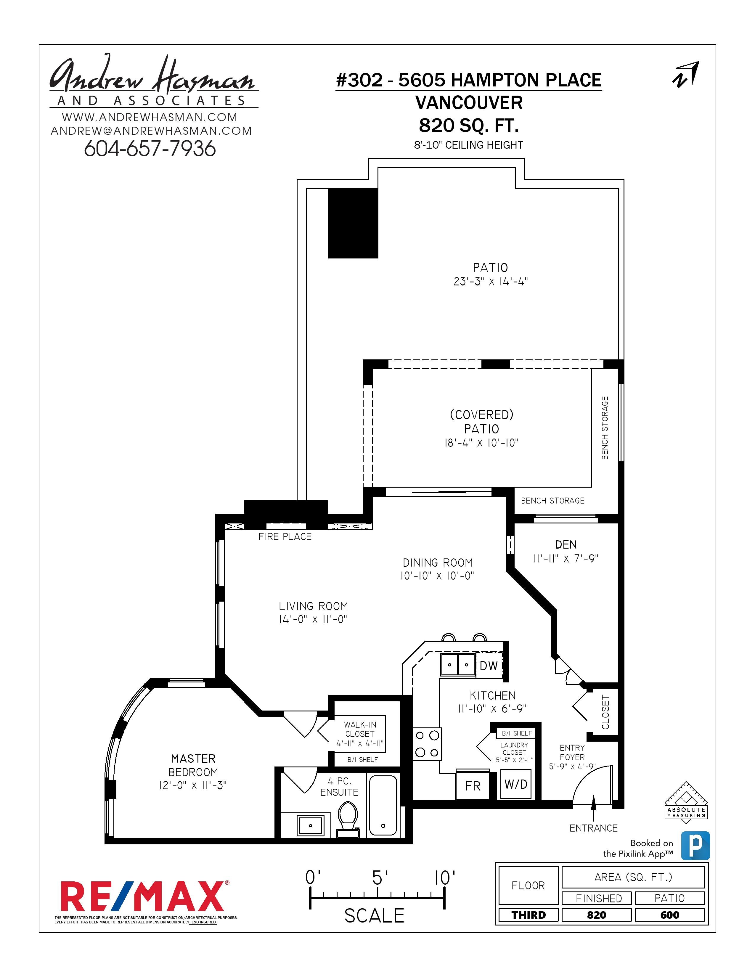 302 5605 Hampton Place, Vancouver HD Photos & Floor Plan Andrew M