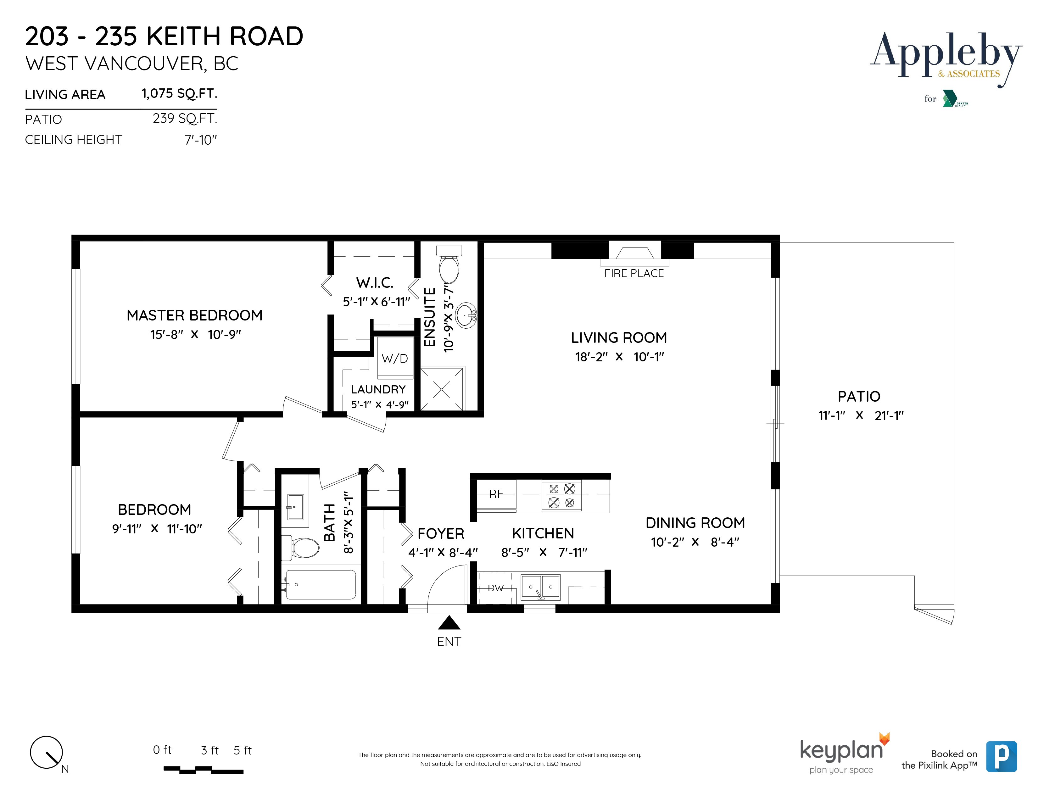 203 235 Keith Road, West Vancouver HD Photos & Floor Plan SOLD by