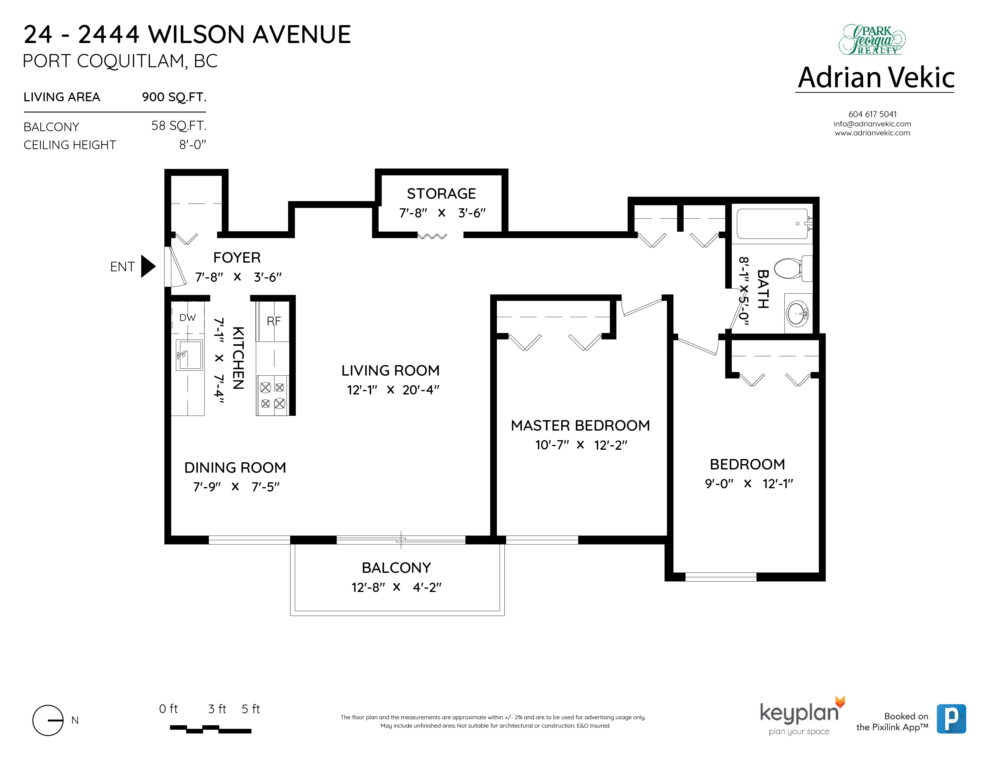 24 2444 Wilson Avenue, Port Coquitlam Virtual Tour & Floor Plan