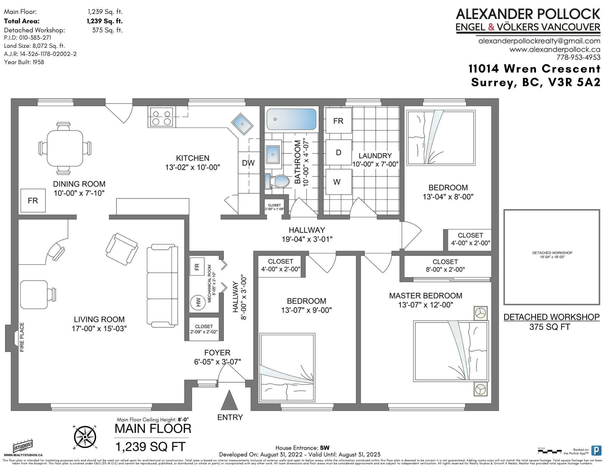 11014 Wren Crescent, Surrey HD Photos & Floor Plan SOLD by