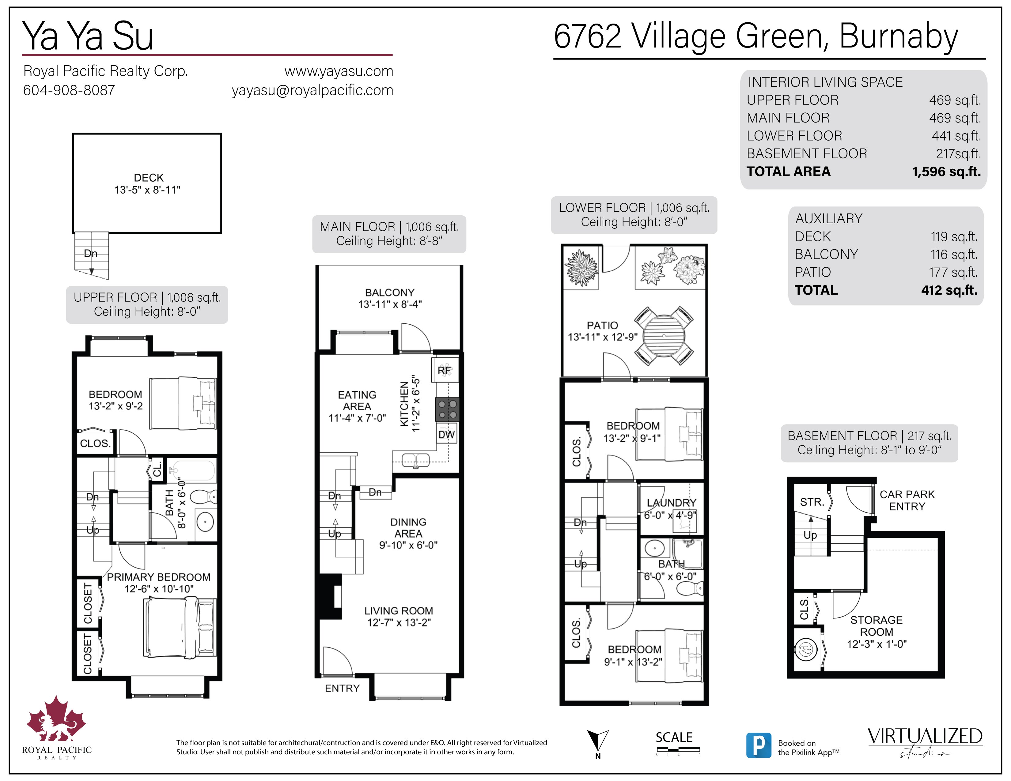 6762 Village Green Grove, Burnaby HD Photos & Floor Plan SOLD by Ya