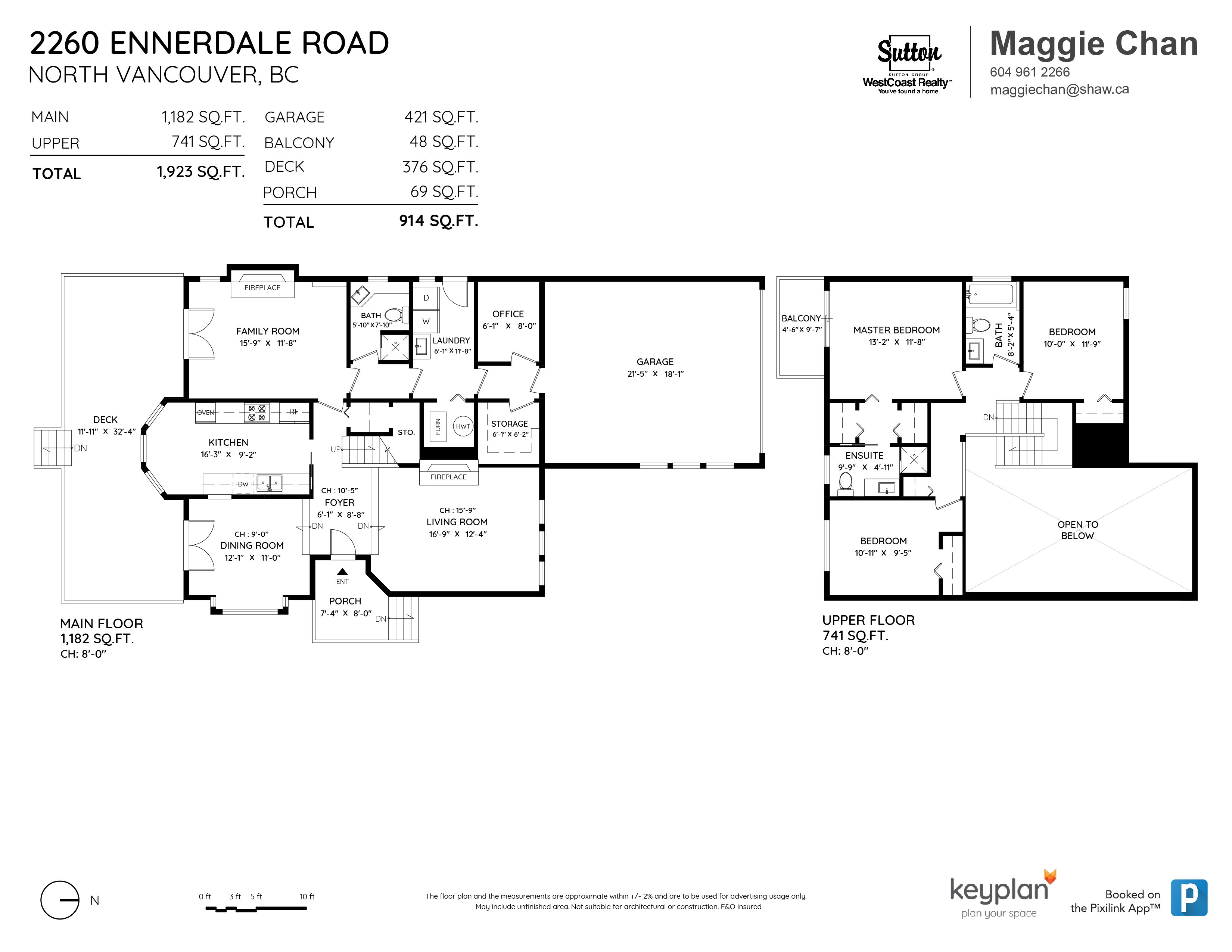2260 Ennerdale Road, North Vancouver Virtual Tour & Floor Plan SOLD