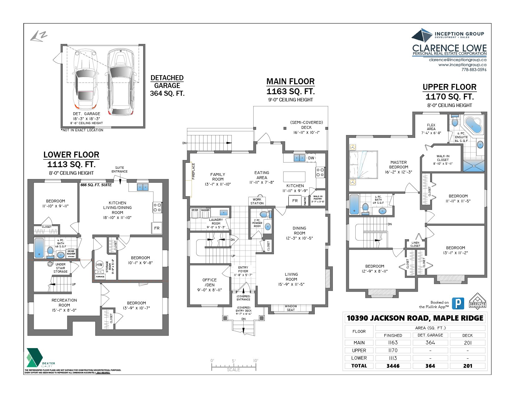 10390 Jackson Road, Maple Ridge Floor Plan Clarence Lowe