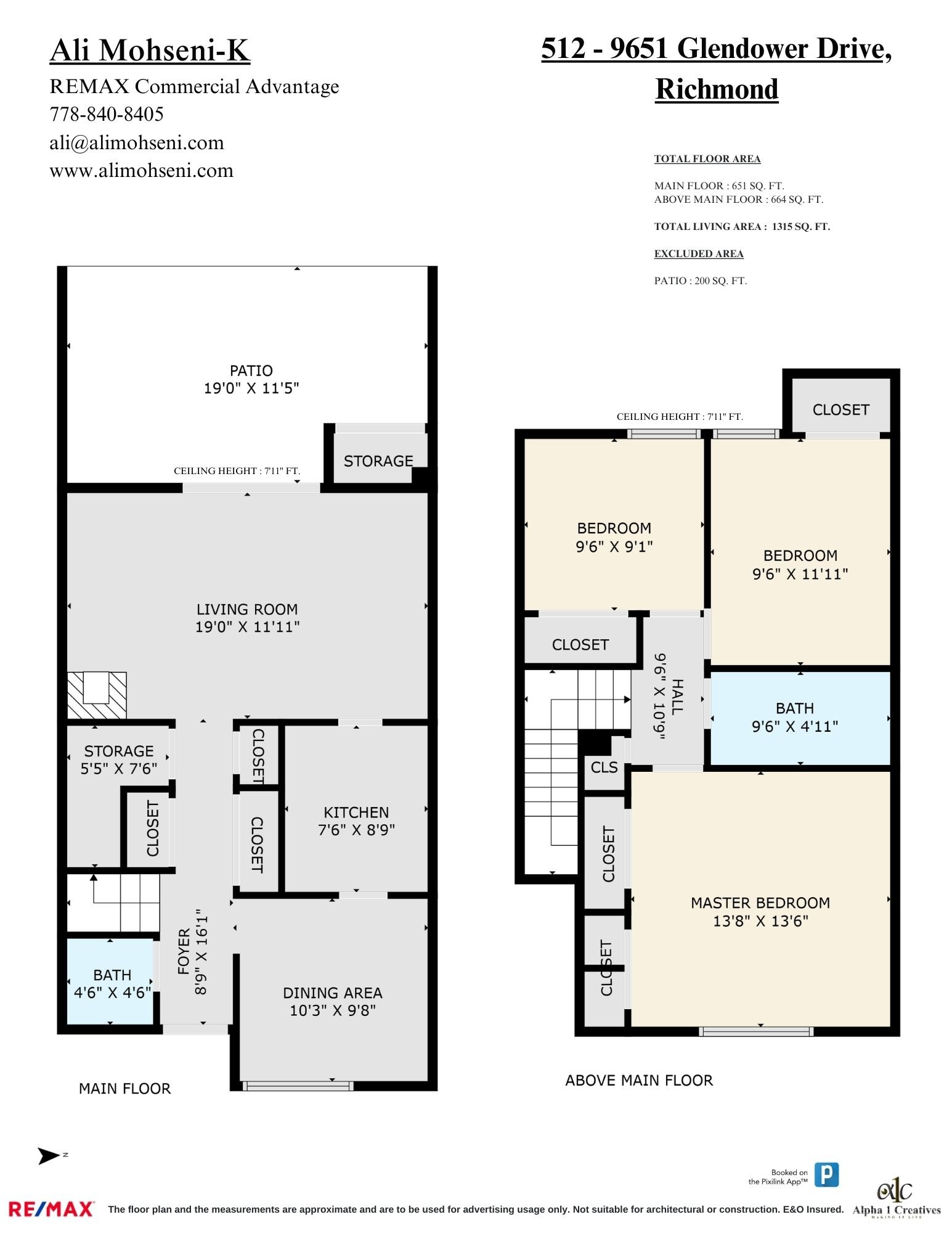 512 9651 Glendower Drive, Richmond HD Photos & Floor Plan SOLD by