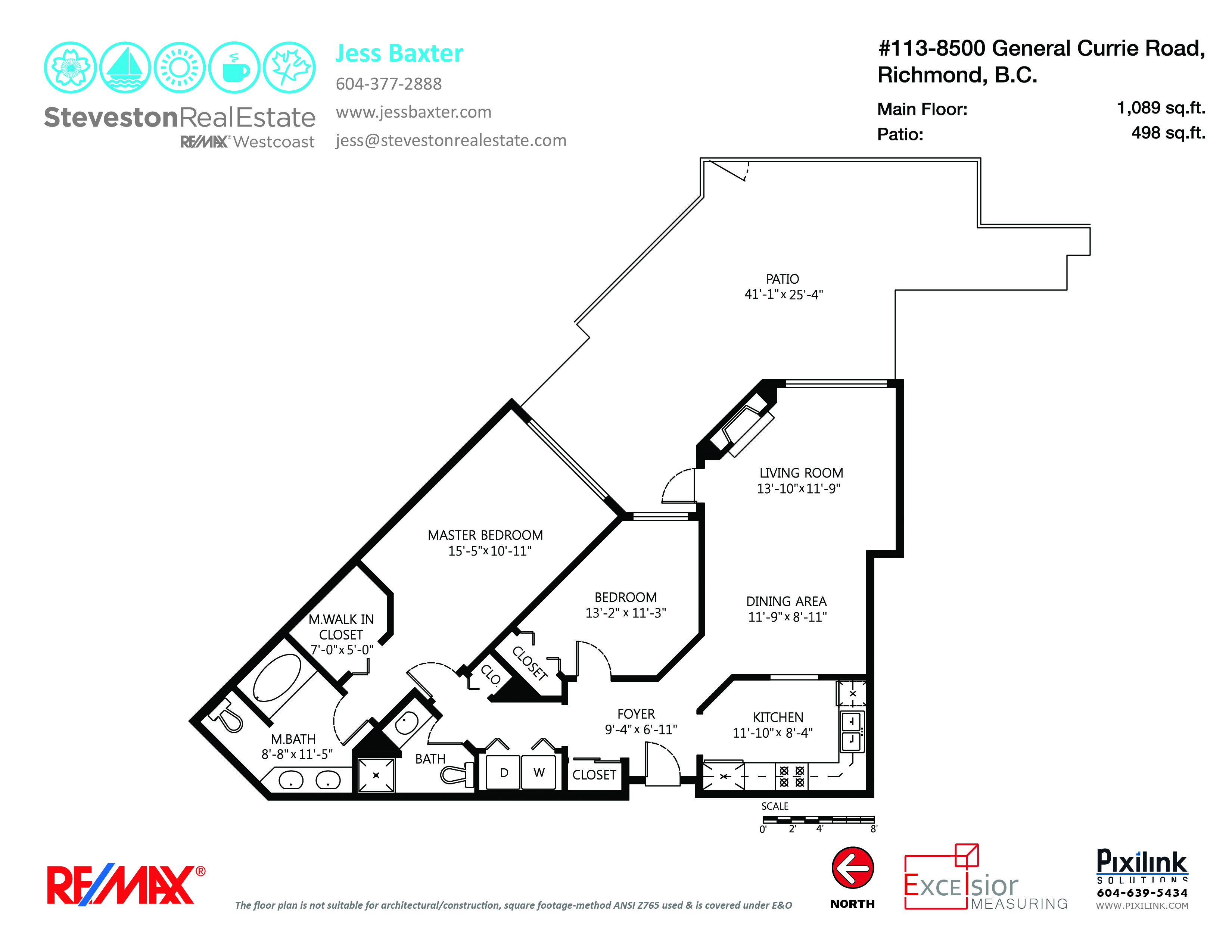 113 8500 General Currie Road, Richmond Virtual Tour & Floor Plan