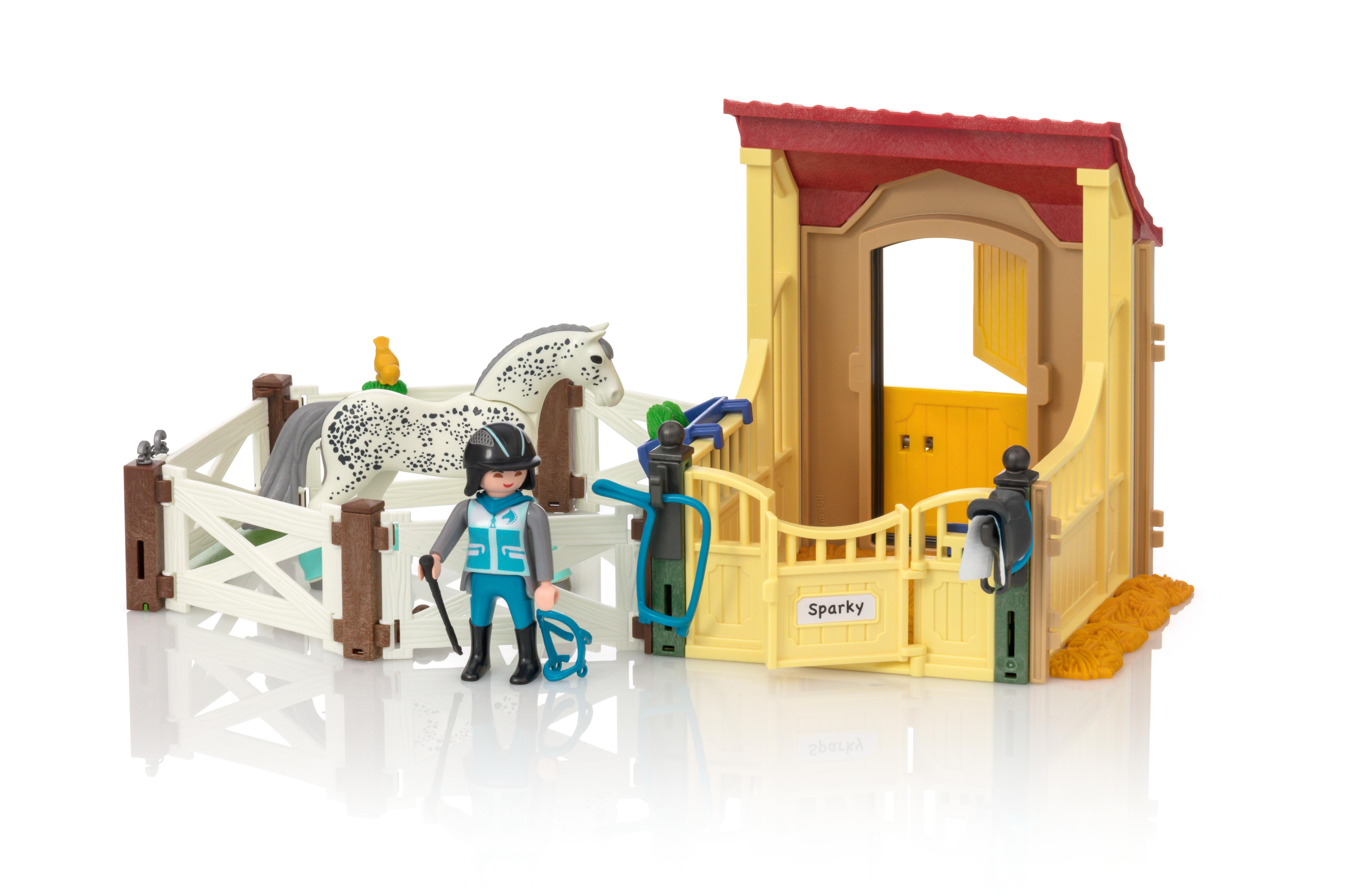 Horse Stable with Appaloosa 6935 PLAYMOBIL®