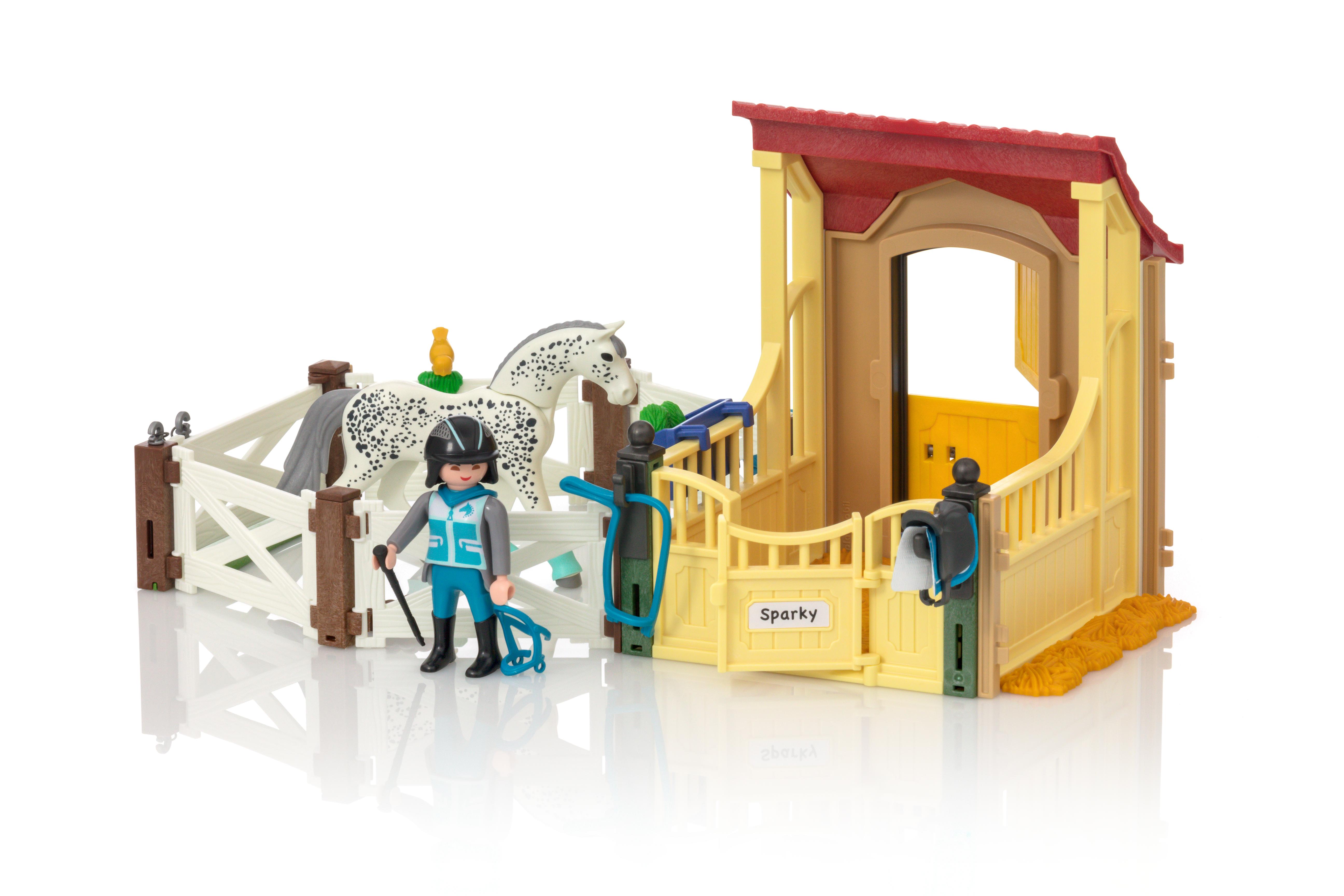Horse Stable with Appaloosa 6935 PLAYMOBIL®