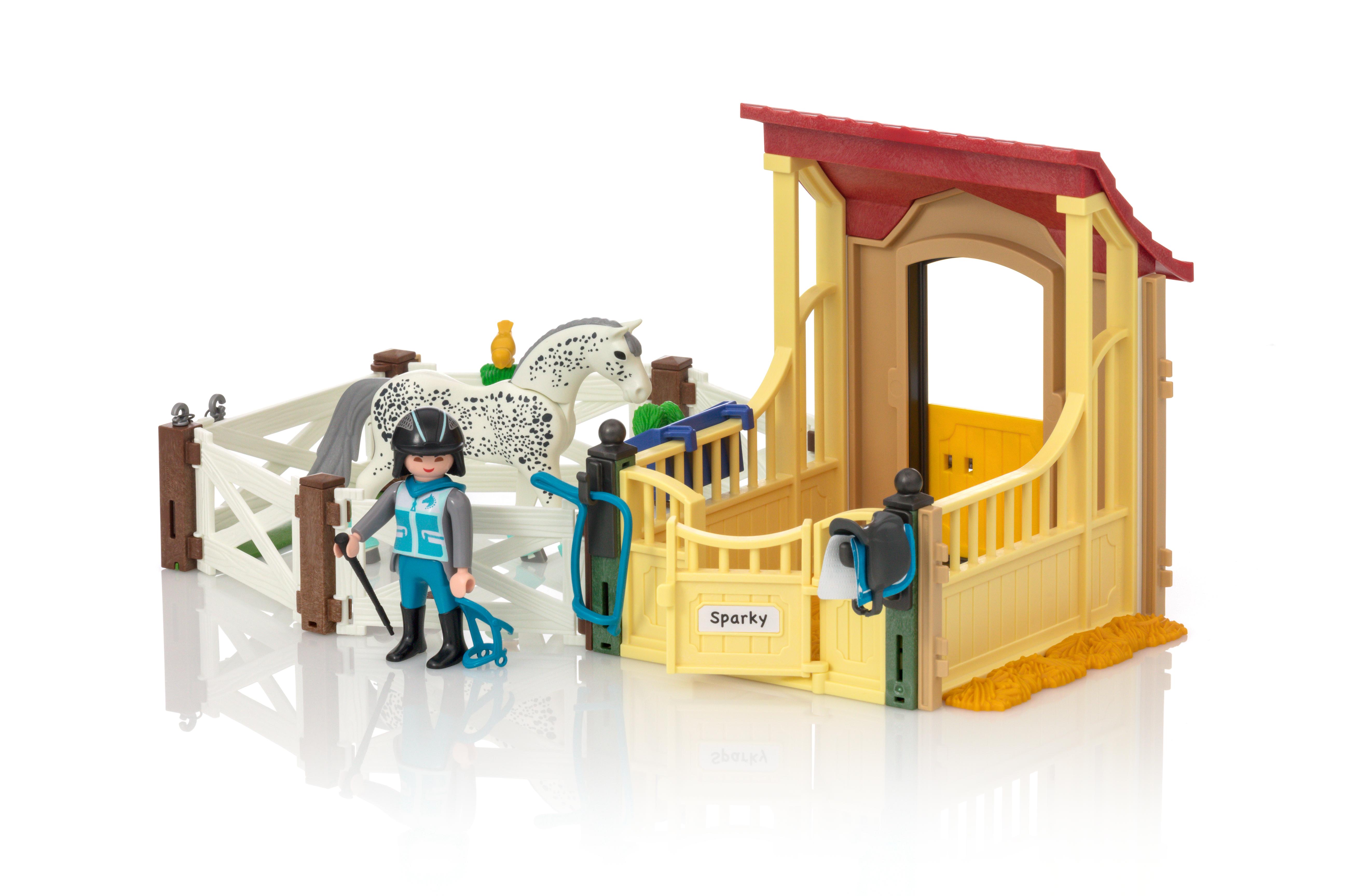 Horse Stable with Appaloosa 6935 PLAYMOBIL®