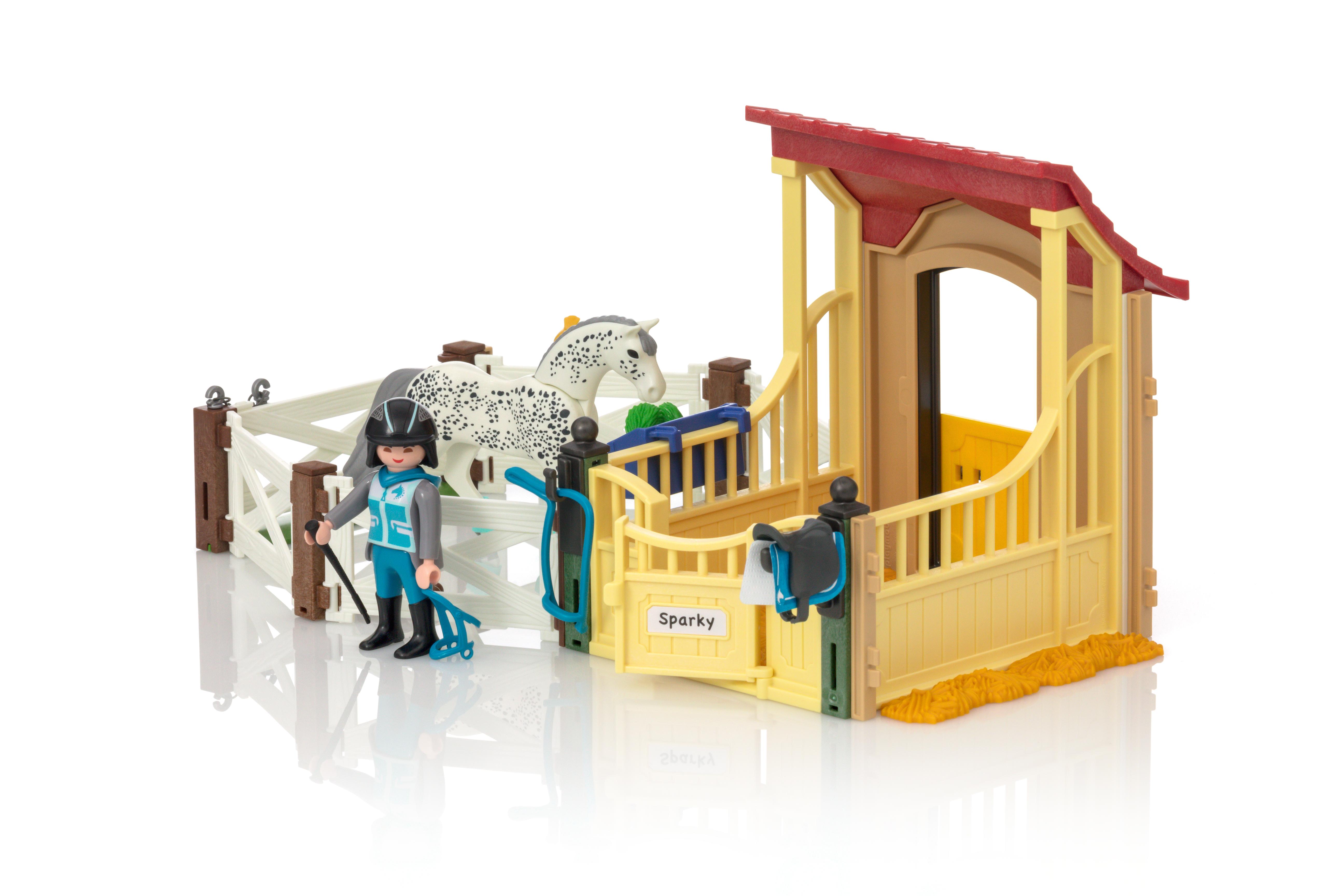 Horse Stable with Appaloosa 6935 PLAYMOBIL®