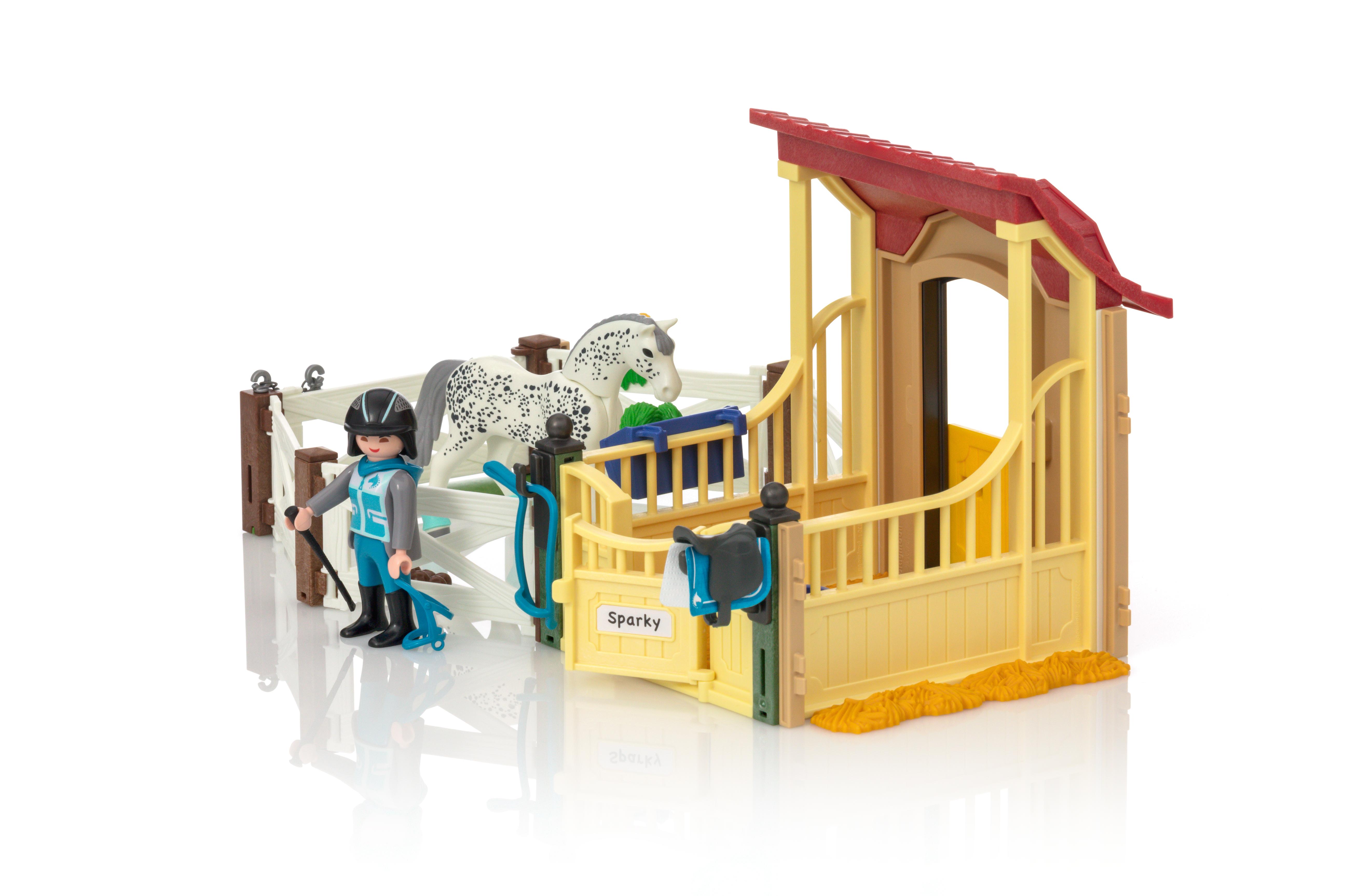 Horse Stable with Appaloosa 6935 PLAYMOBIL®