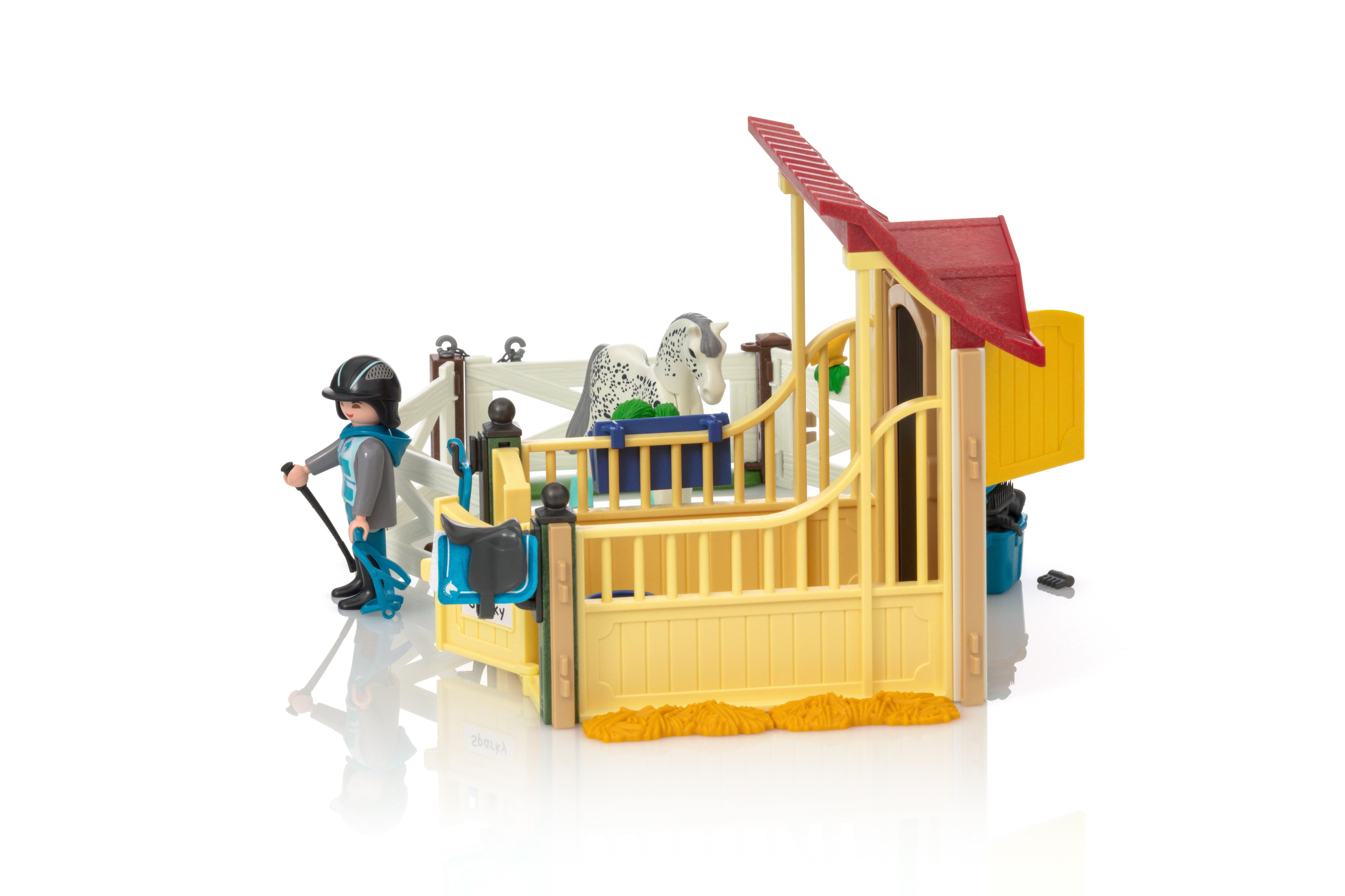 Horse Stable with Appaloosa 6935 PLAYMOBIL®