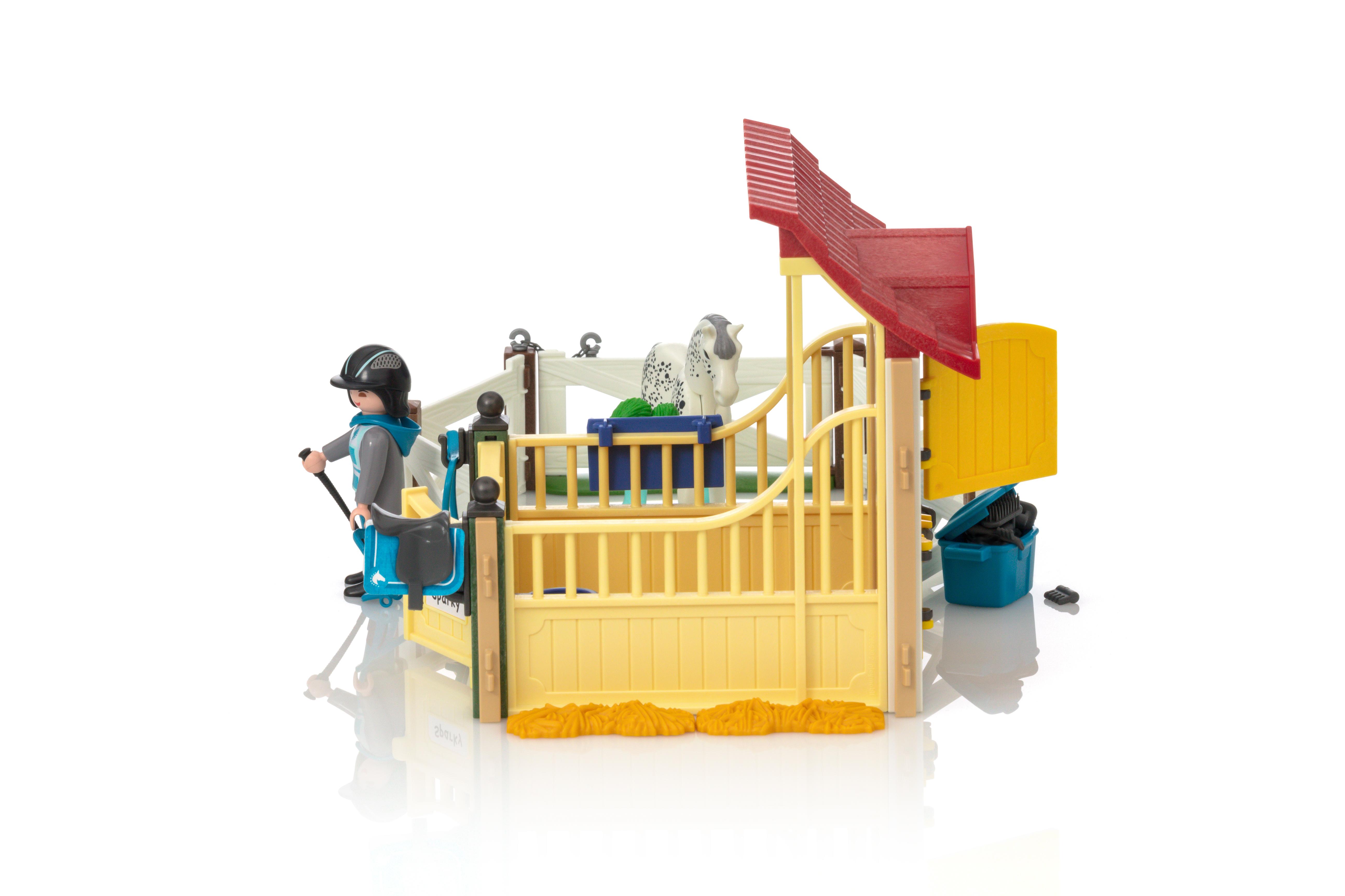 Horse Stable with Appaloosa 6935 PLAYMOBIL®