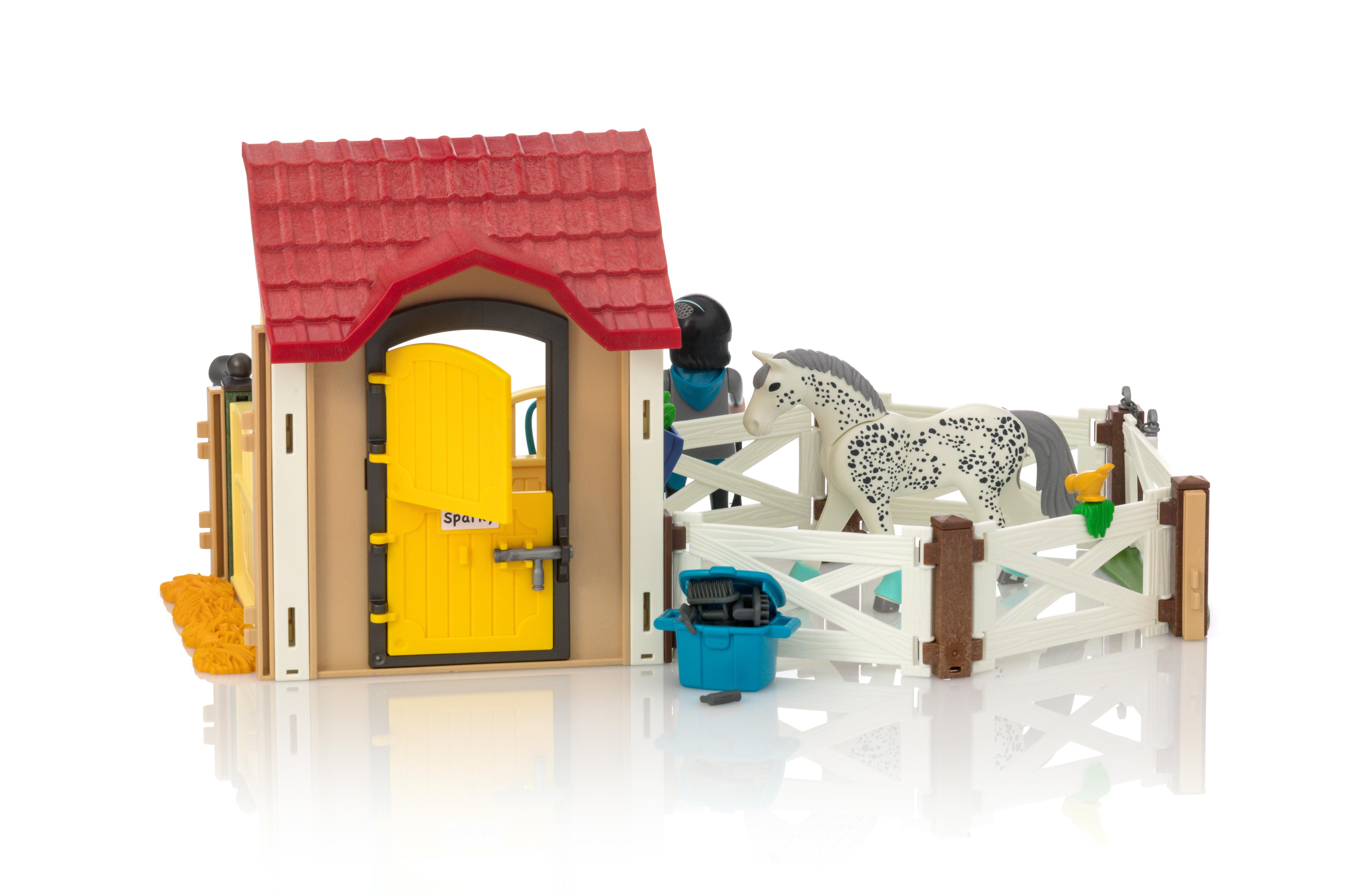 Horse Stable with Appaloosa 6935 PLAYMOBIL®
