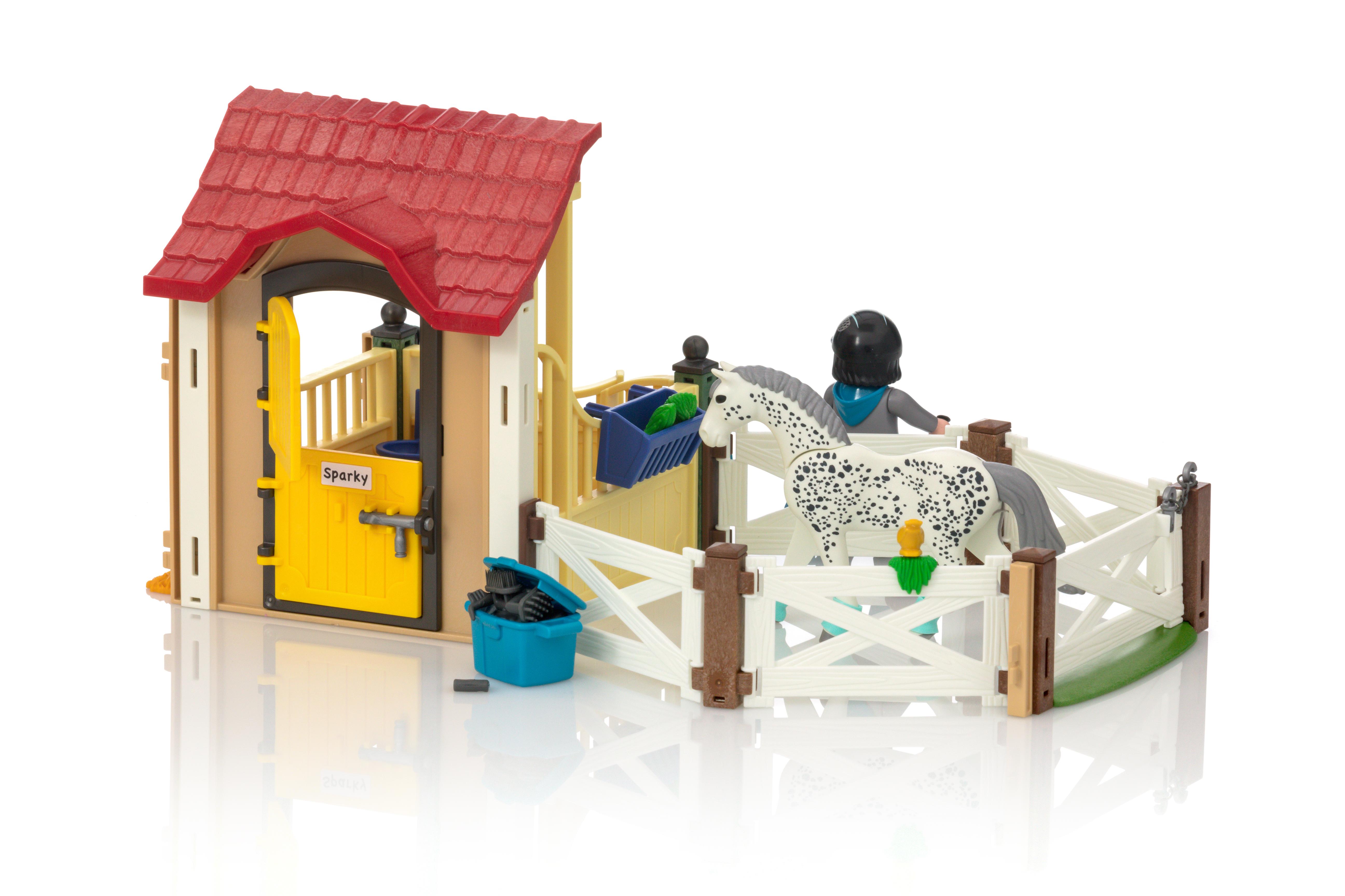 Horse Stable with Appaloosa 6935 PLAYMOBIL®