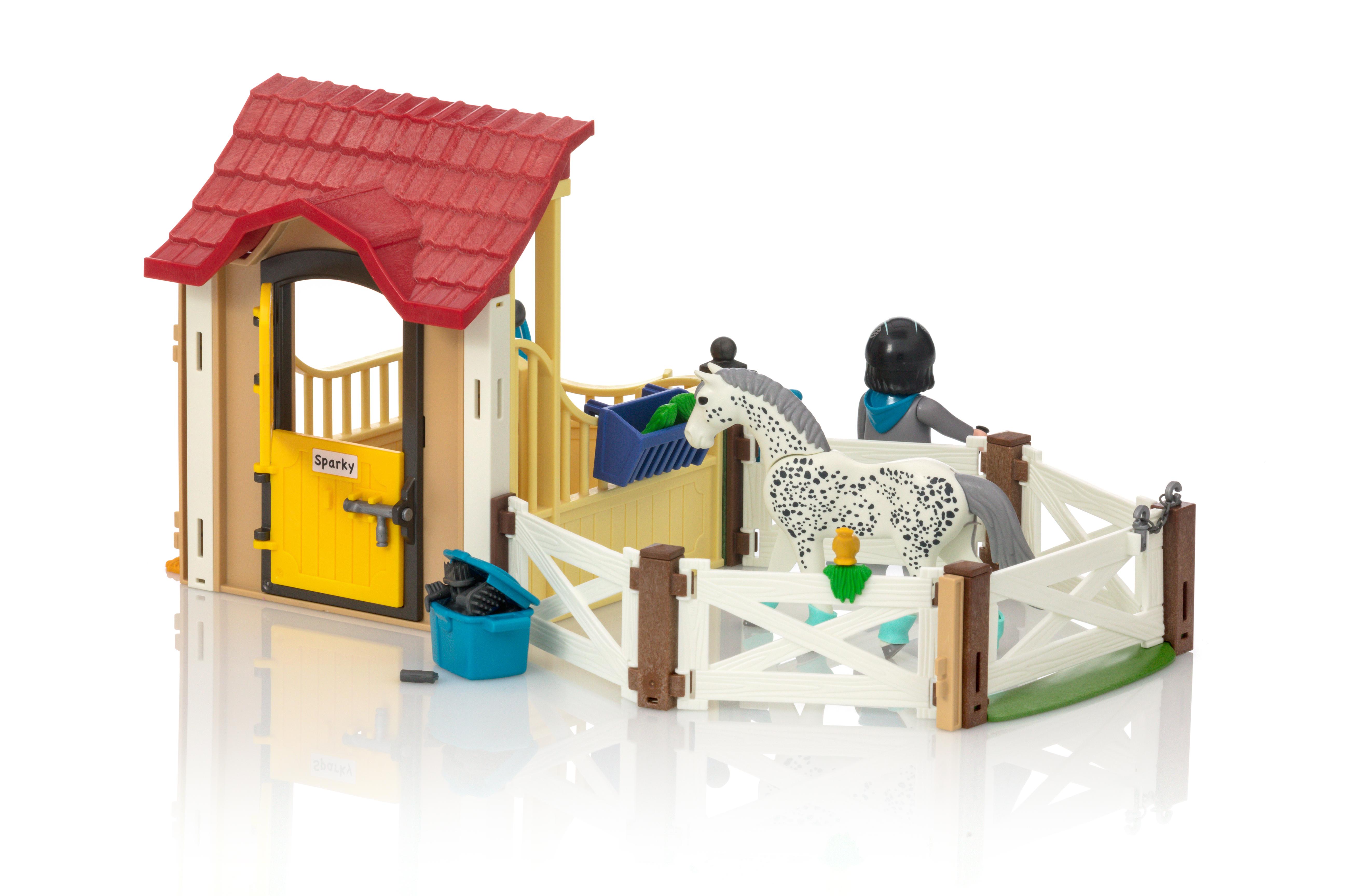Horse Stable with Appaloosa 6935 PLAYMOBIL®