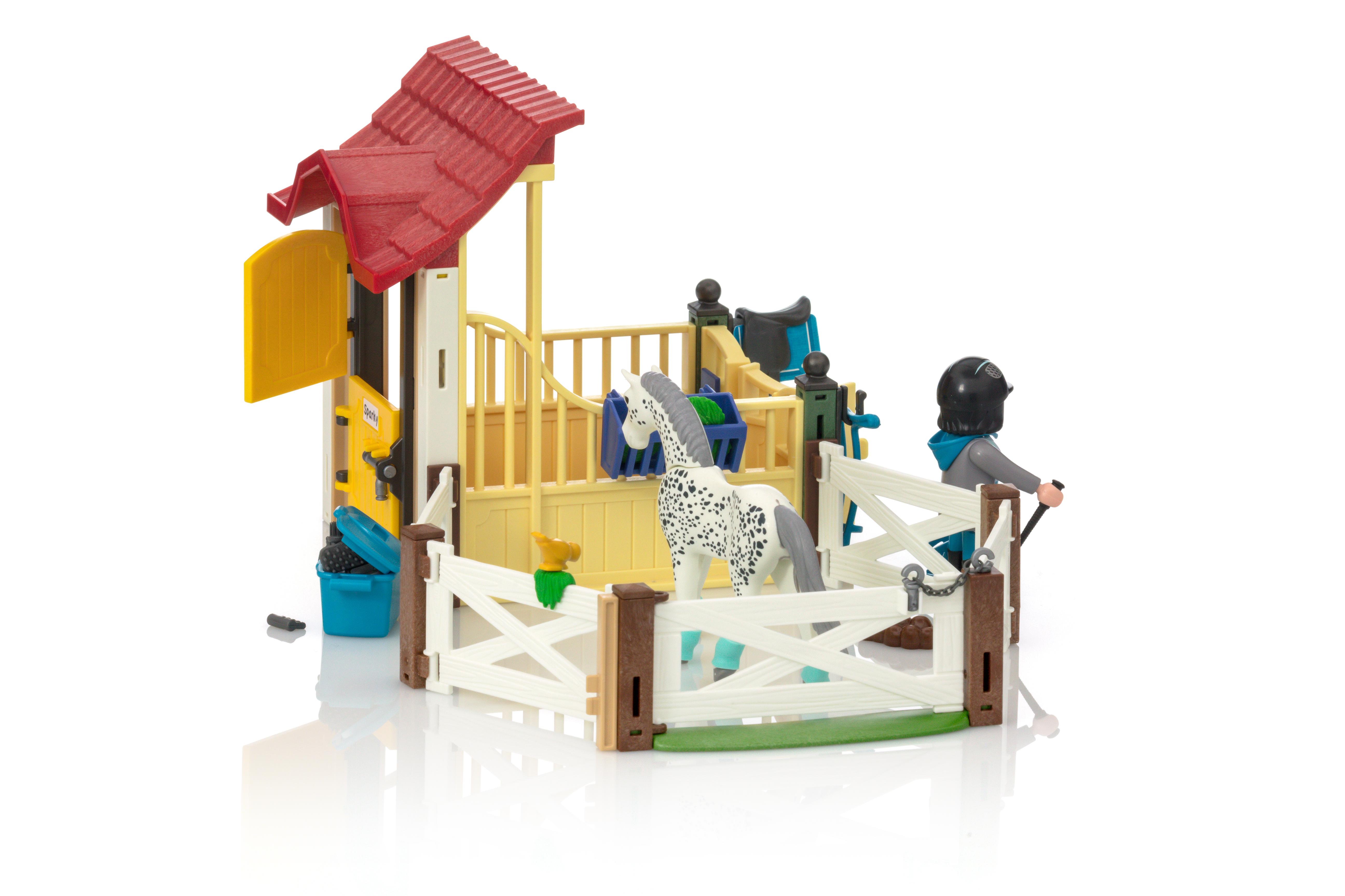 Horse Stable with Appaloosa 6935 PLAYMOBIL®