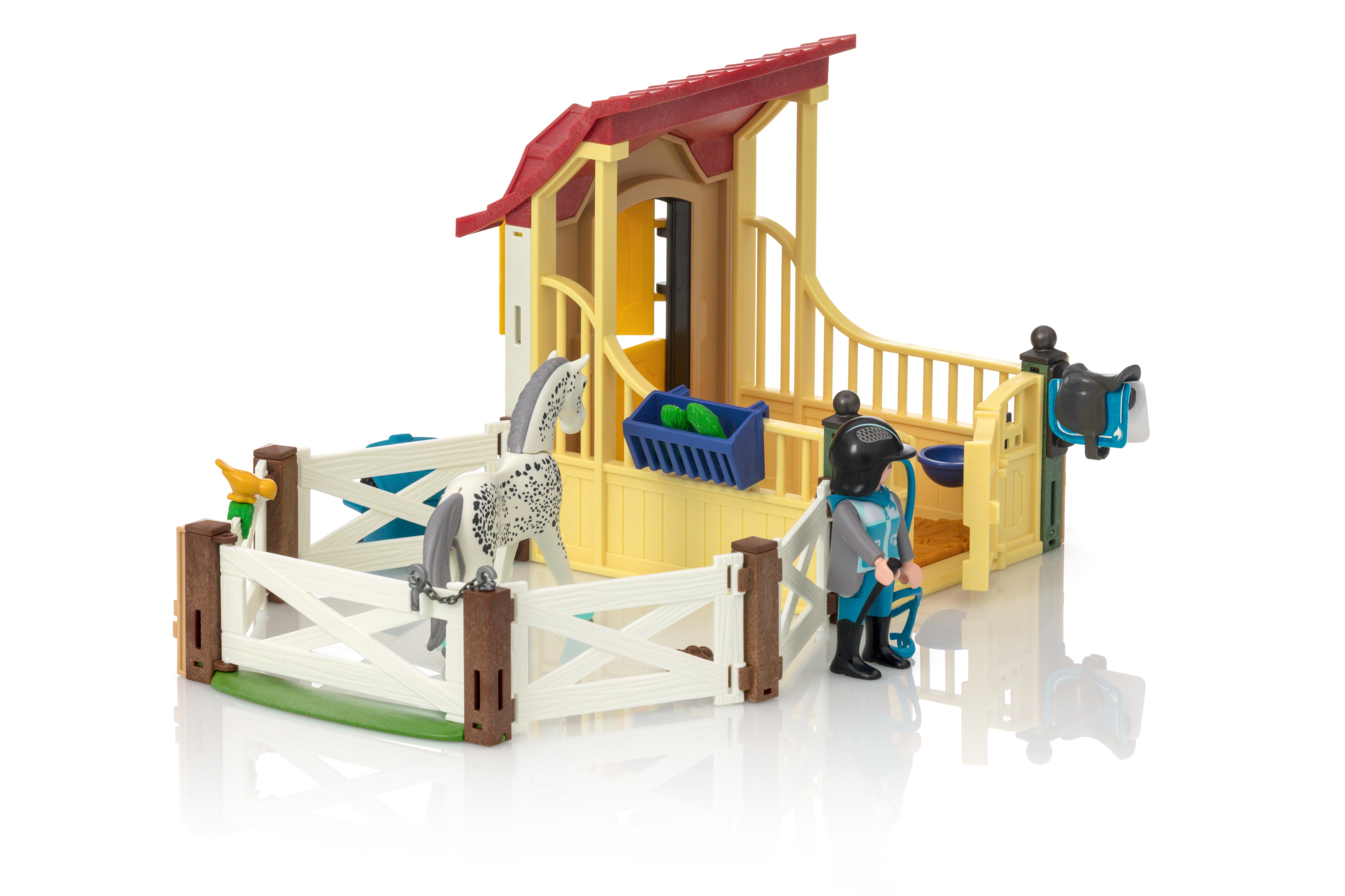 Horse Stable with Appaloosa 6935 PLAYMOBIL®