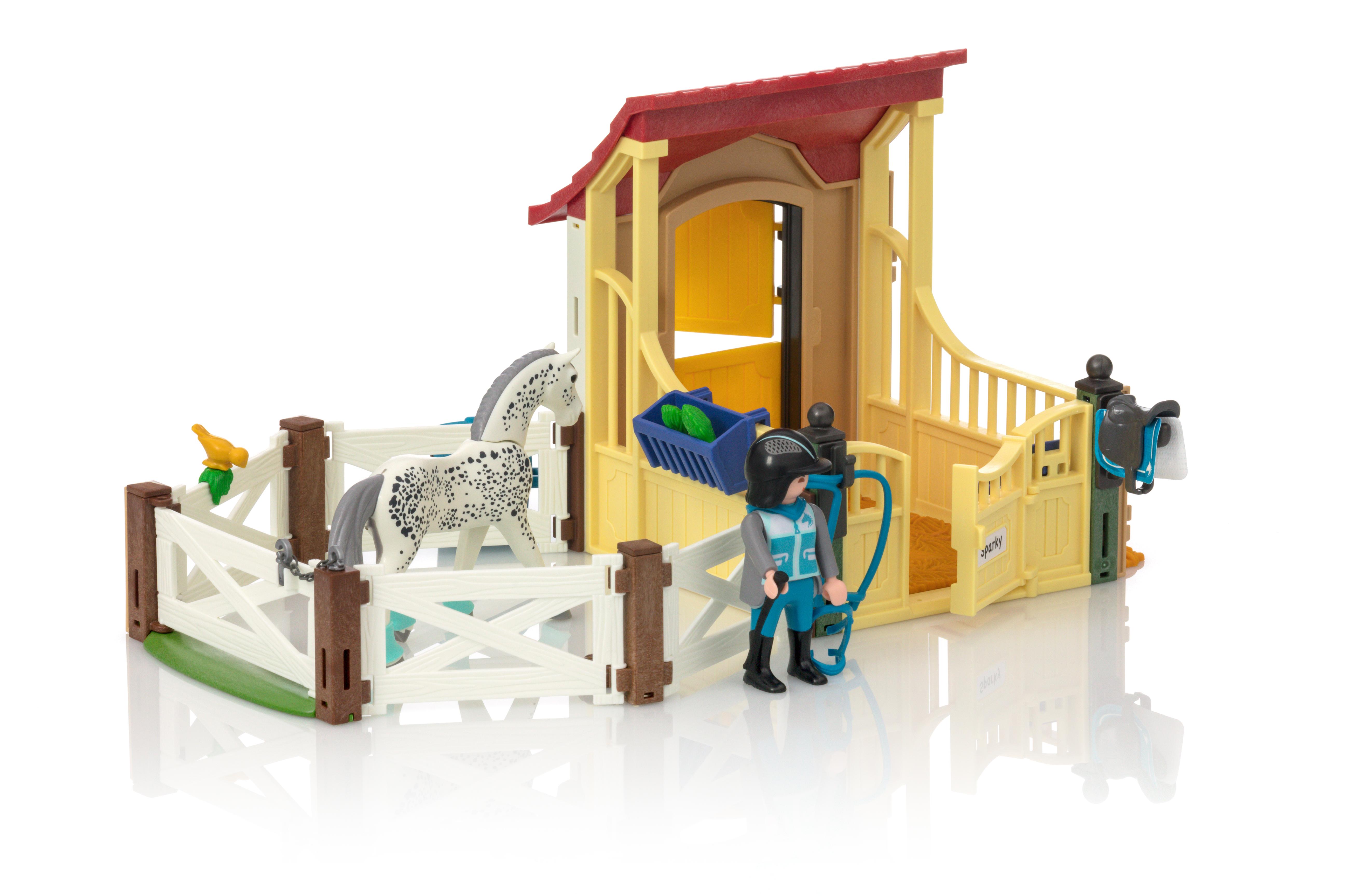 Horse Stable with Appaloosa 6935 PLAYMOBIL®