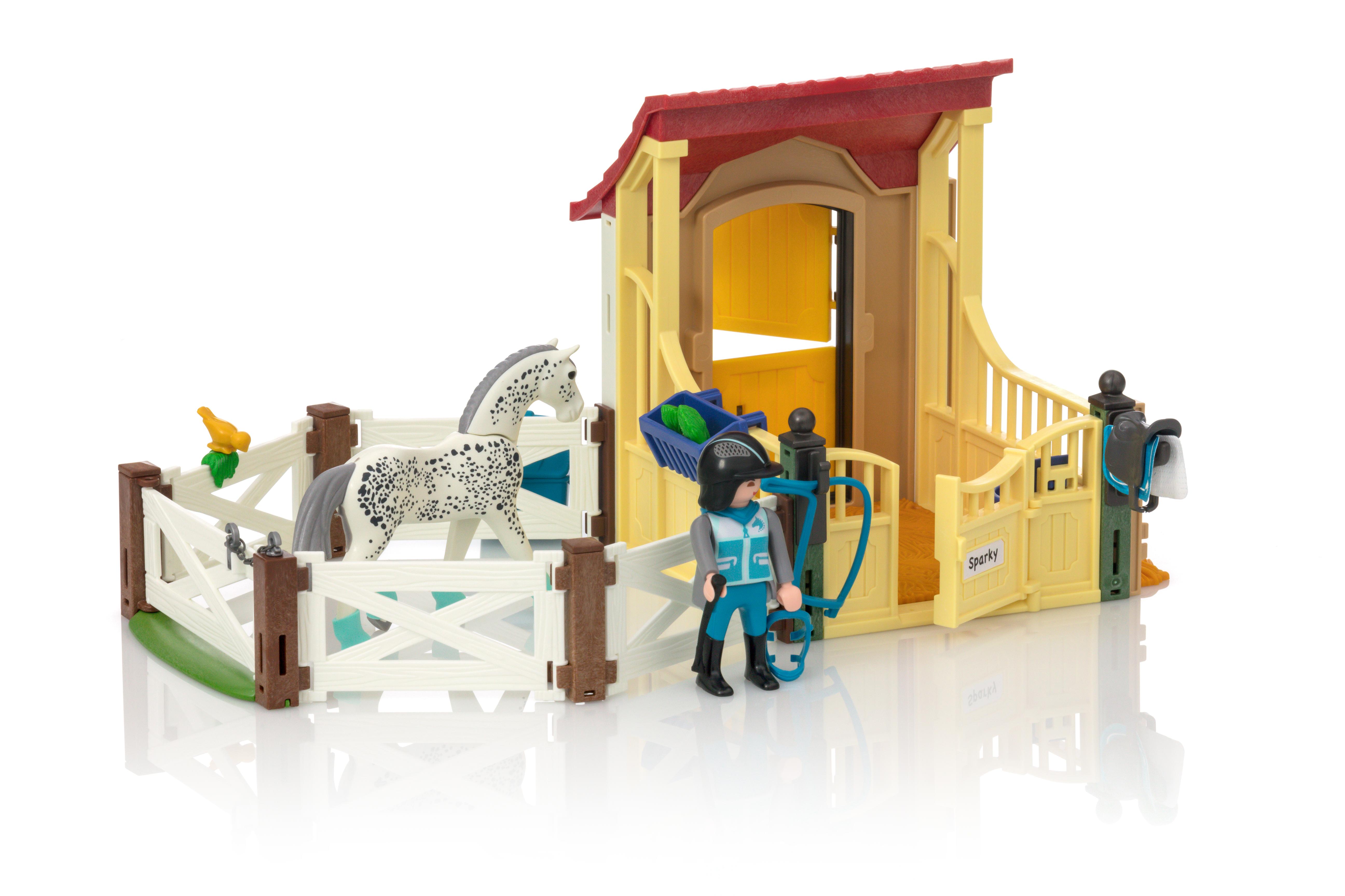 Horse Stable with Appaloosa 6935 PLAYMOBIL®