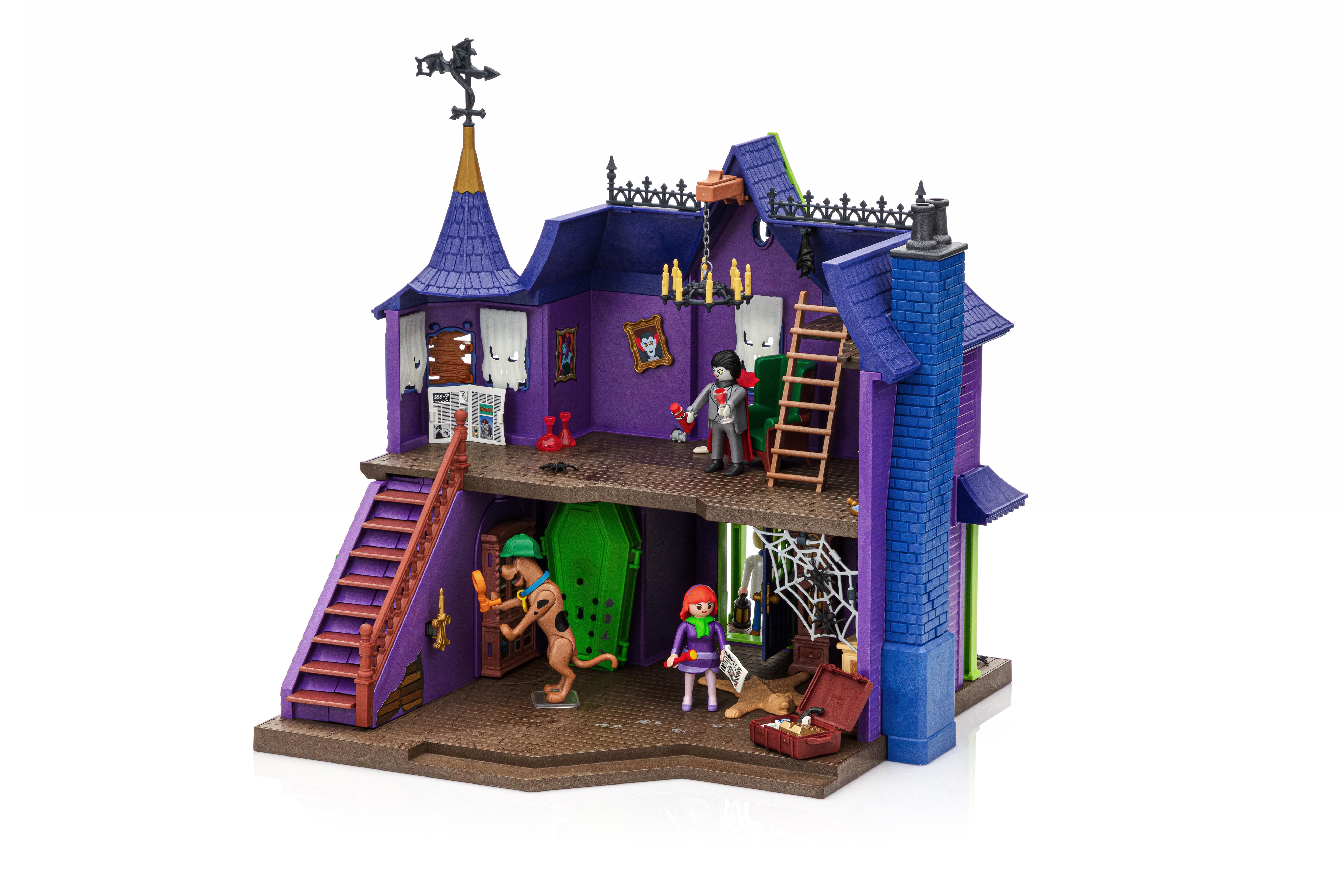 PLAYMOBIL SCOOBYDOO! Adventure In The Mystery Mansion Playset