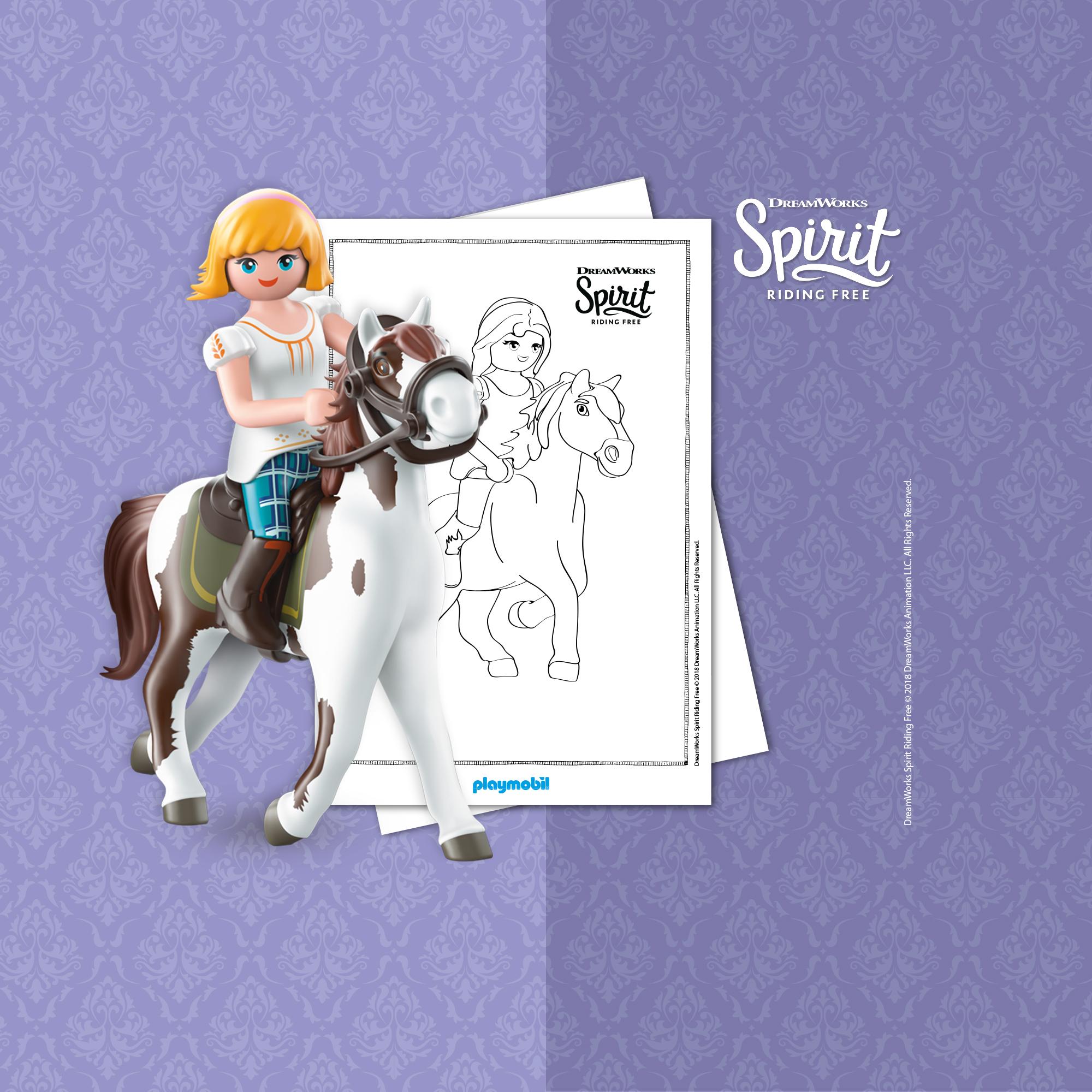 Het paard is door de eeuwen heen voor de mens voor allerlei renpaarden cowboys en westerse paarden pony s prinsessen met hun. Kleurplaten Playmobil Dreamworks Spirit