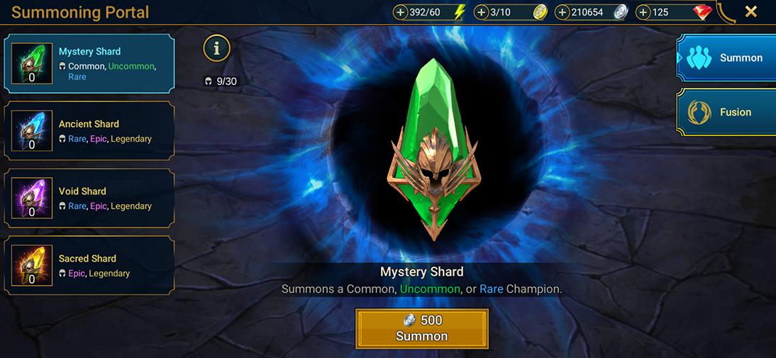 RAID Shadow Legends cheats and tips Summoning champions and fast