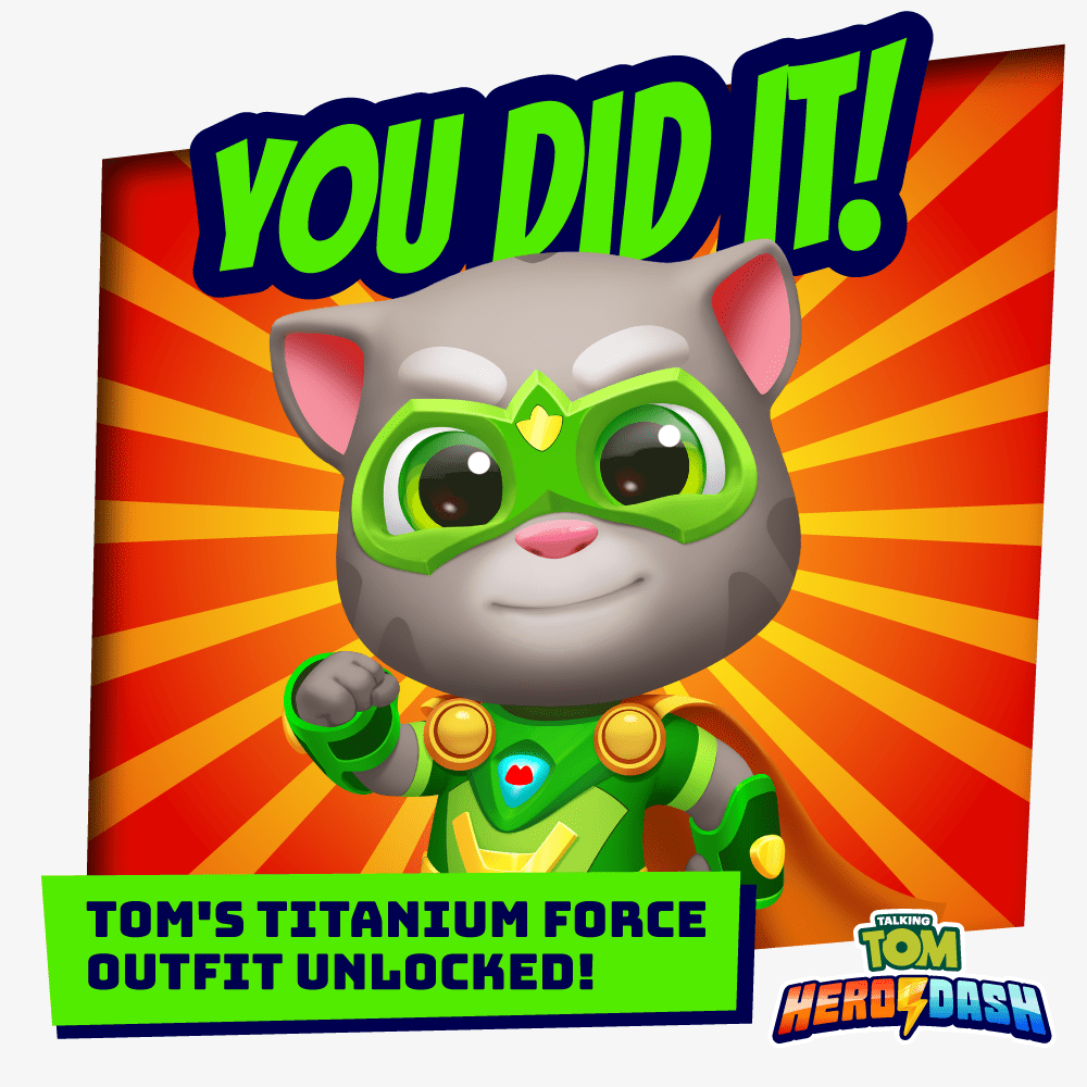 The wait is over! The superherothemed endless runner Talking Tom Hero
