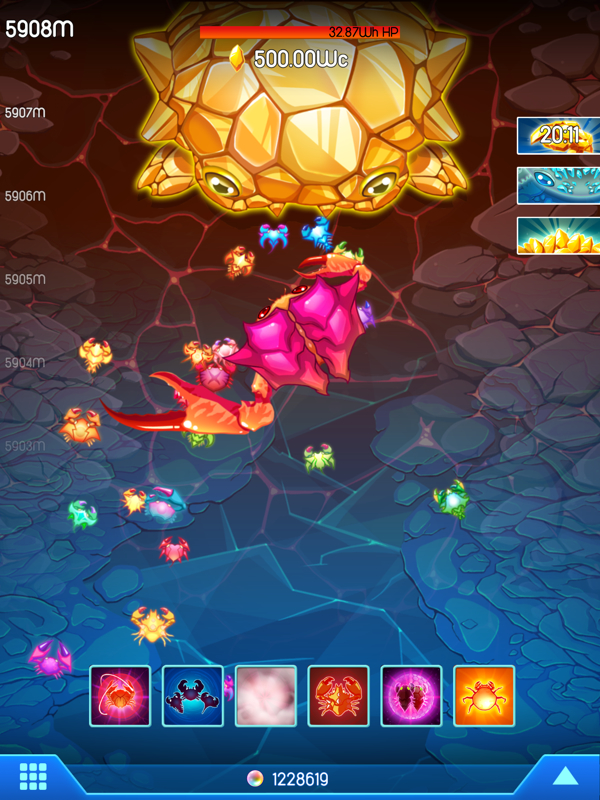 New tapping adventure game Crab War is available on iOS and Android