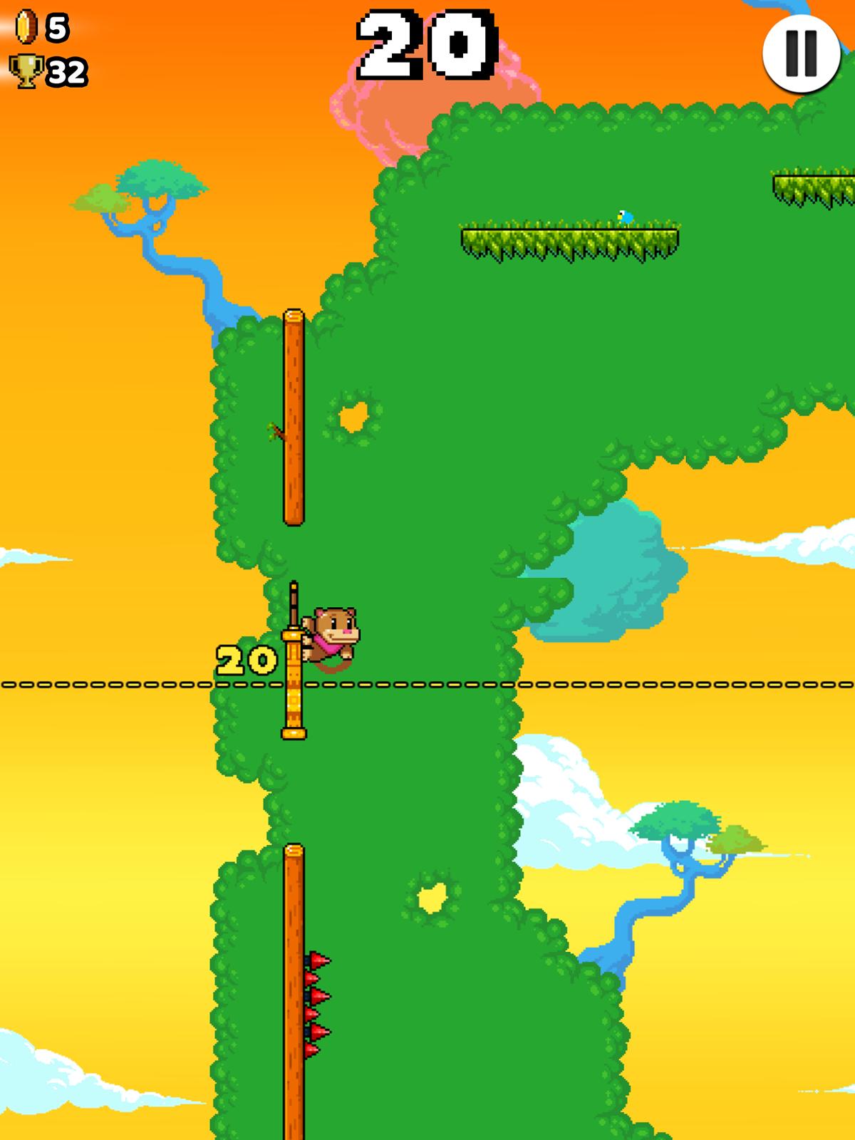 Wall Kickers cheats and tips How to get the monkey really high