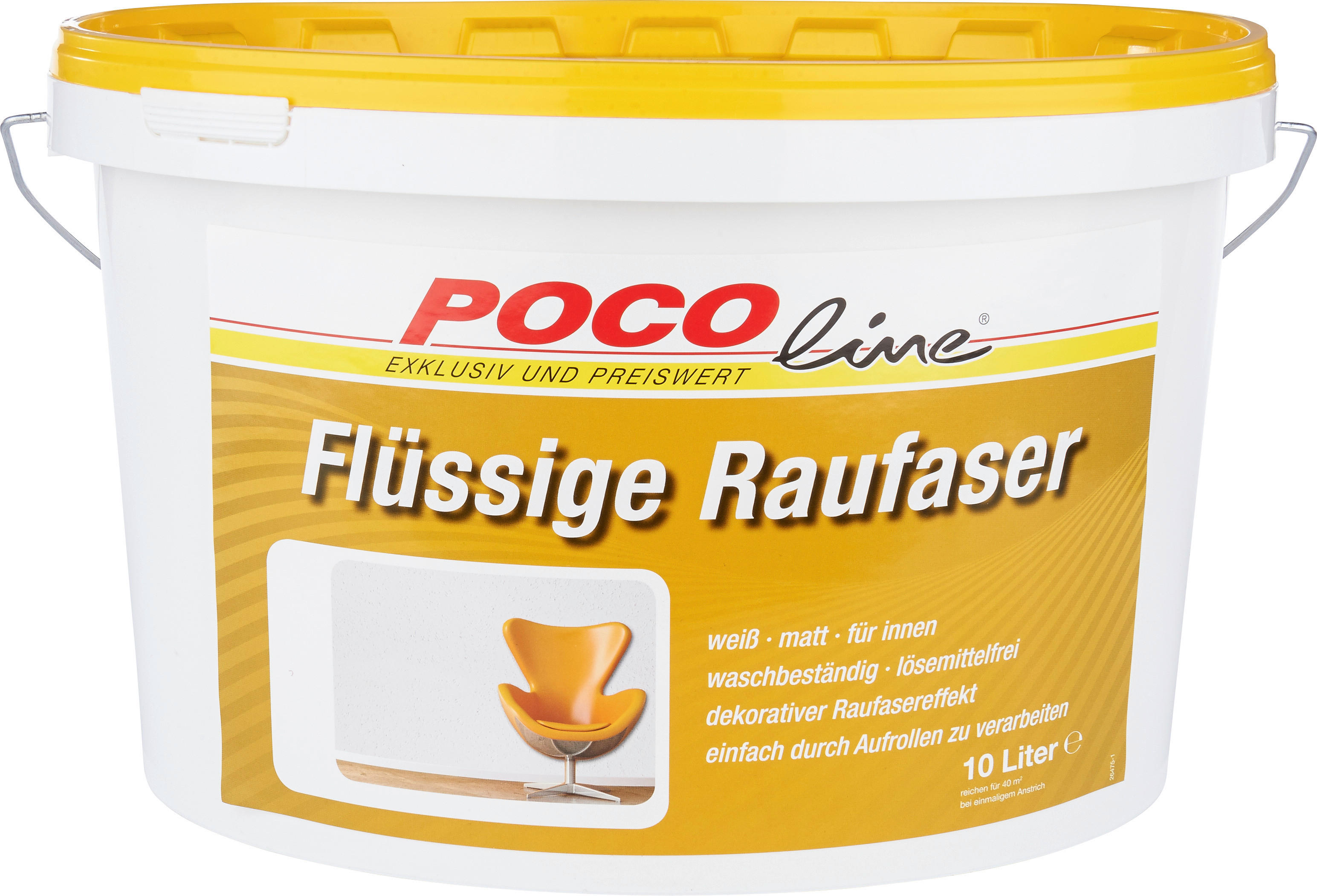 Pocoline Flüssige Raufaser Weiß Ca. 10 L ▷ Online Bei Poco Kaufen