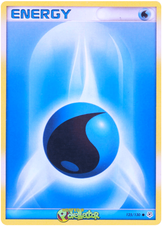 Water Energy Diamond & Pearl 125 Pokemon Card