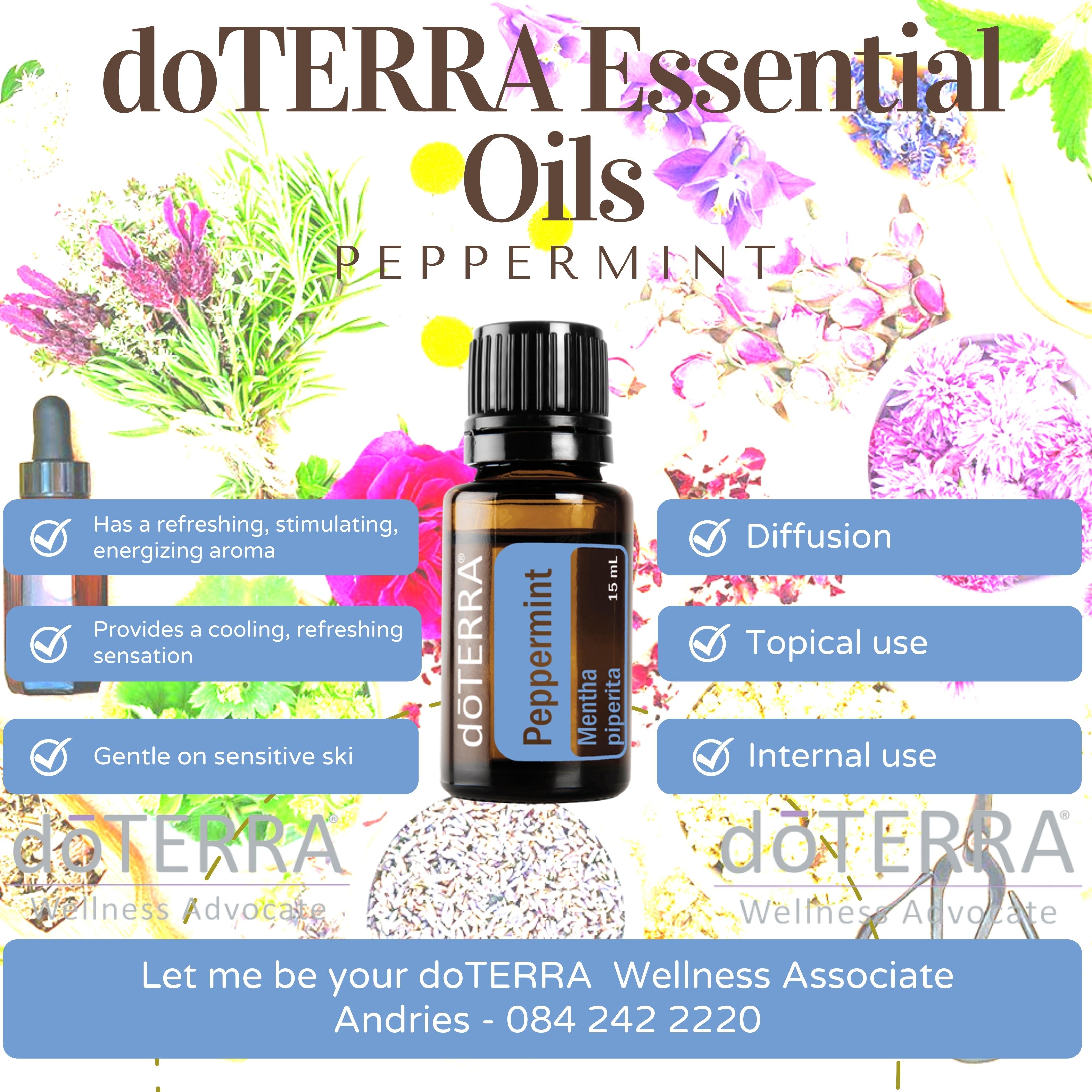 Peppermint 5 ml doTERRA Essential Oils · Kimberley Online Store
