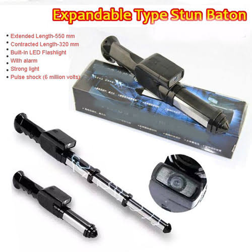 Retractable batons taser · Explosive Combat