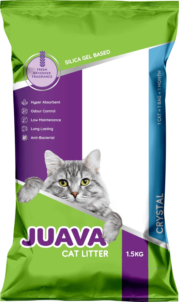 Juava Crystals/Silica Cat Litter 1.5kg · Paws Up Feeds