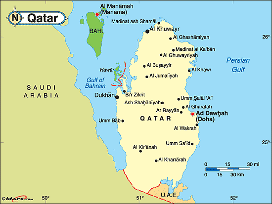Bahrain And Qatar Map Saudi, U.a.e, Egypt, Bahrain Cut Ties With Qatar, Accuse It Of Supporting  Terrorism | Premium Times Nigeria