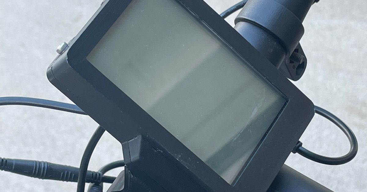 Aventon Level E-Bike Display Repair and Removability Upgrade by