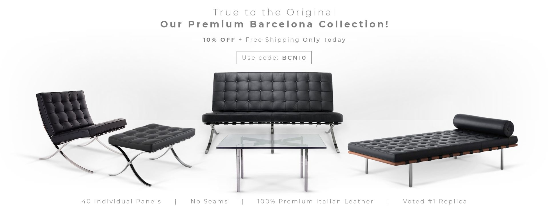 Barcelona Designs offers oneday 10 discount to their awardwinning