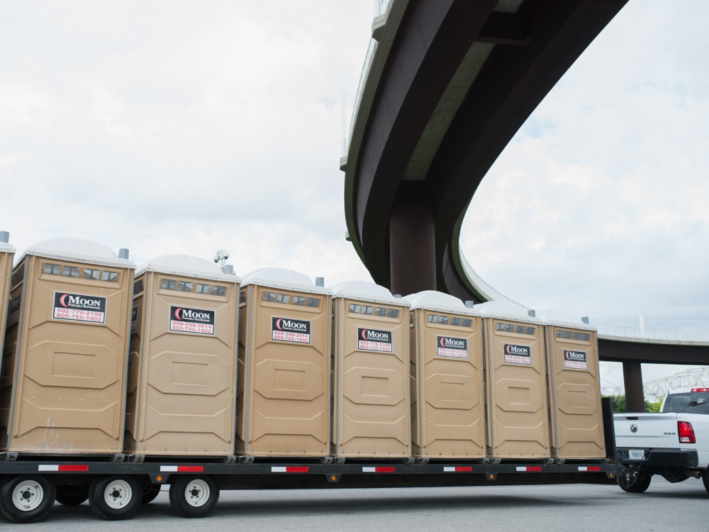 Moon Portable Restrooms Adds Two New Luxury Bathroom Trailers To Fleet