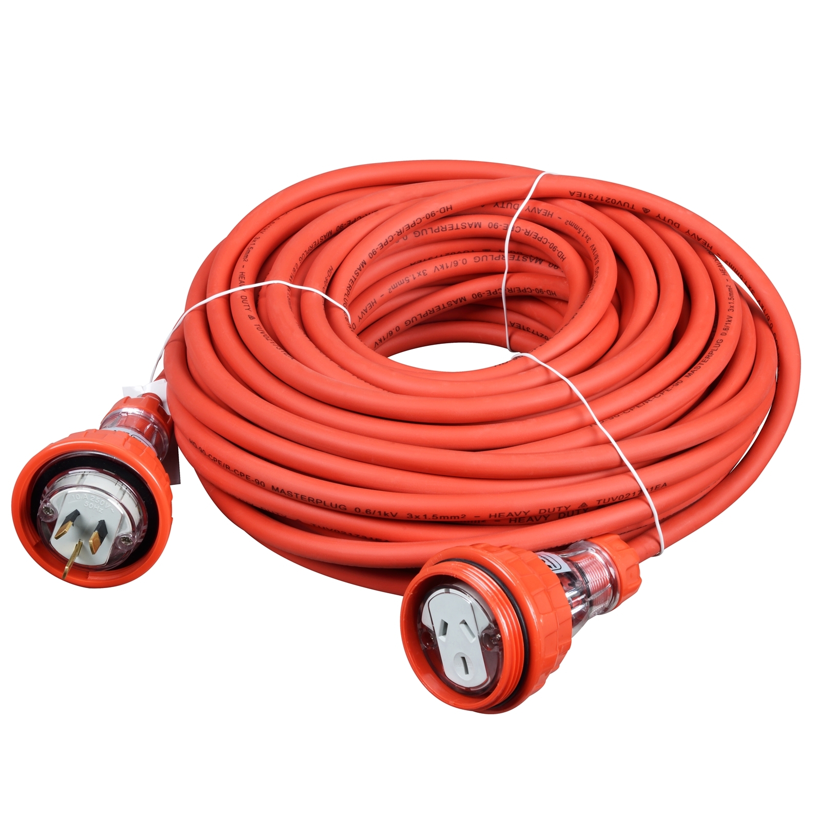 CordTech 35m IP66 Extra Heavy Duty Rubber Extension Lead Bunnings
