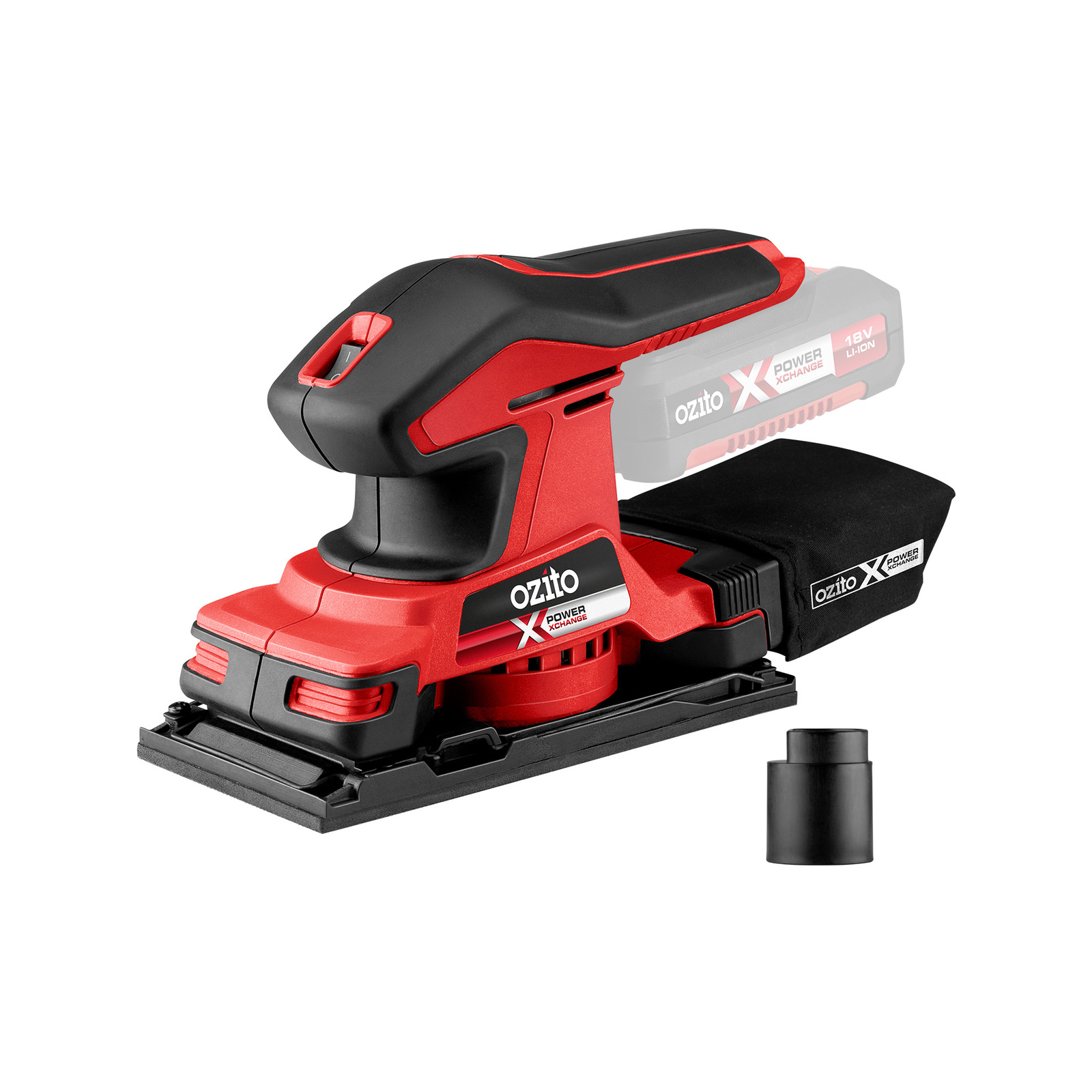 Ozito PXC 18V Cordless 1/3 Sheet Sander PXTSS018 Skin Only
