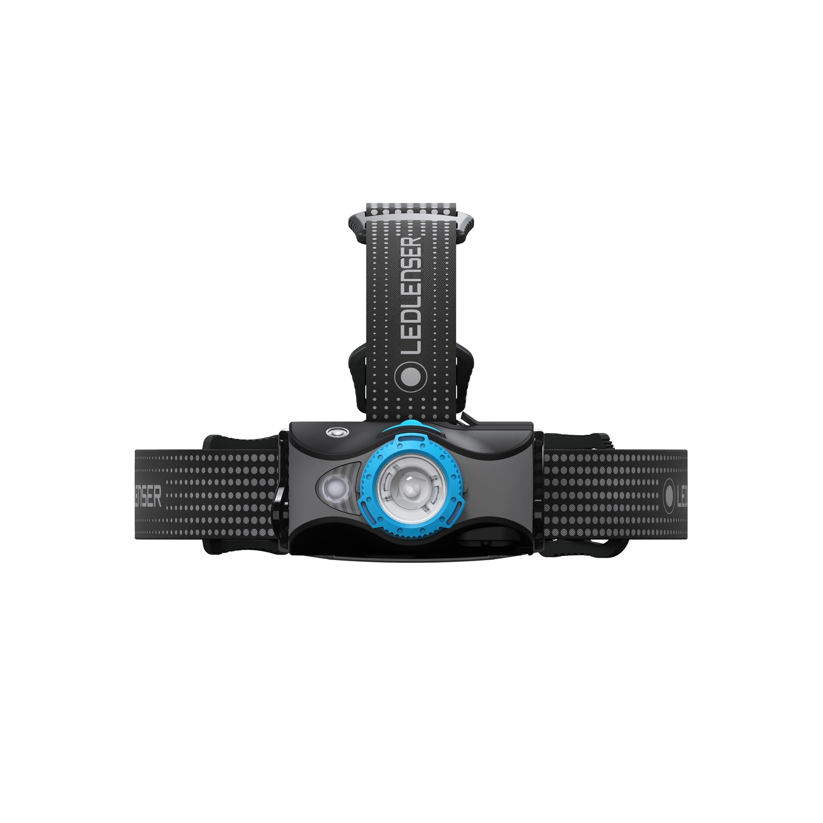 Ledlenser 600 Lumen Black And Blue Rechargeable Headlamp Torch