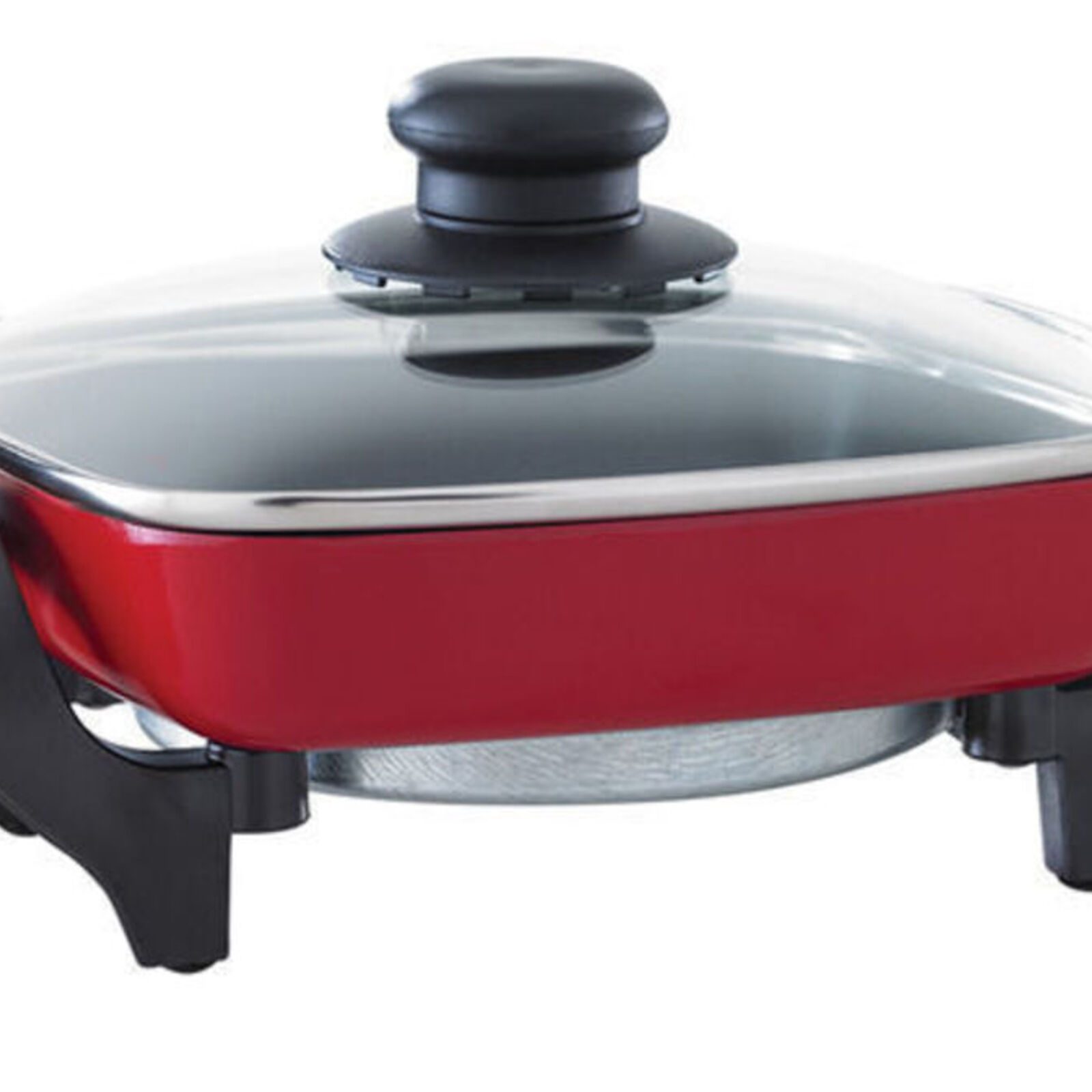 20cm Electric Frypan/Thermostat control/Nonstick Coated/Coating Plate