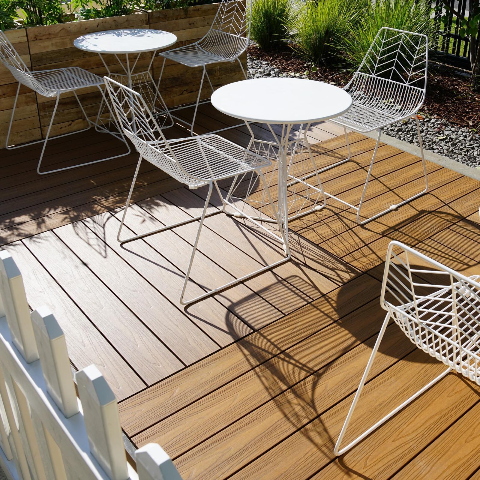 5702 x 3432mm Modular Decking Ironwood Composite Ekodeck Designer 15