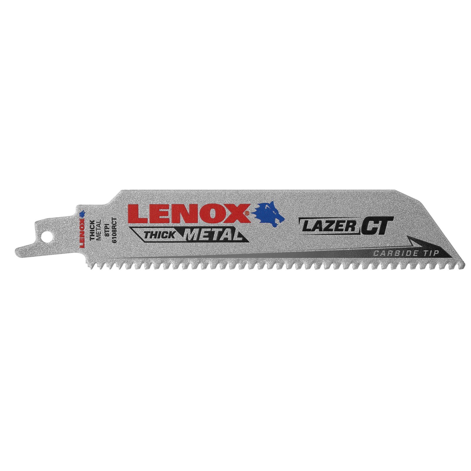 Lenox 152mm 8TPI Metal Lazer Carbide Tipped Reciprocating Saw Blade 1 Pack Bunnings New Zealand