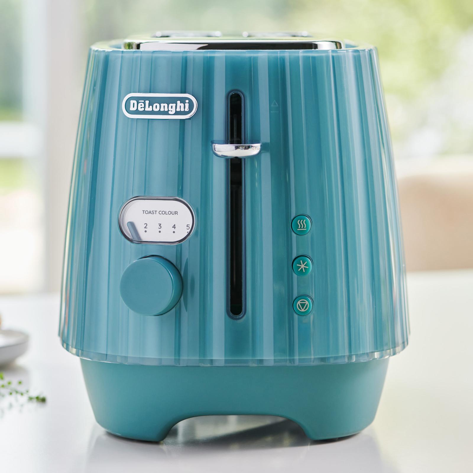 Delonghi Ballerina 2 Slice Toaster Laguna Green Bunnings Australia