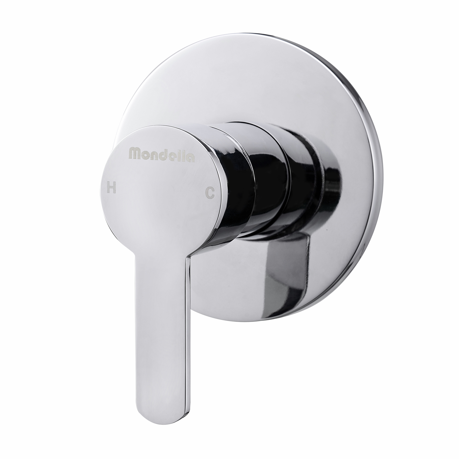 Mondella Chrome Prelude Shower Mixer Suitable For Unequal / Mains