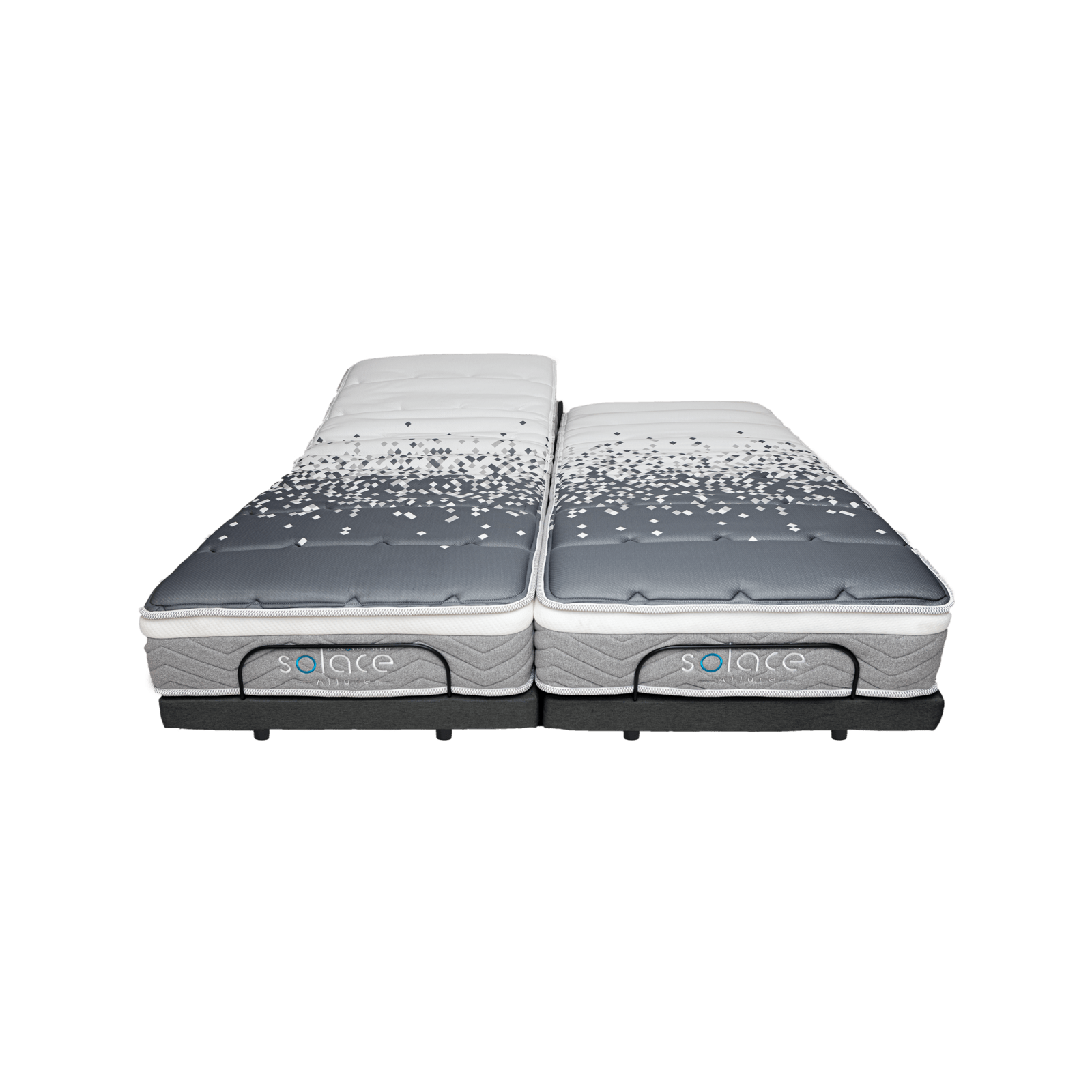 Solace Sleep Adjustable Massage Bed & Pocket Spring Mattress Package