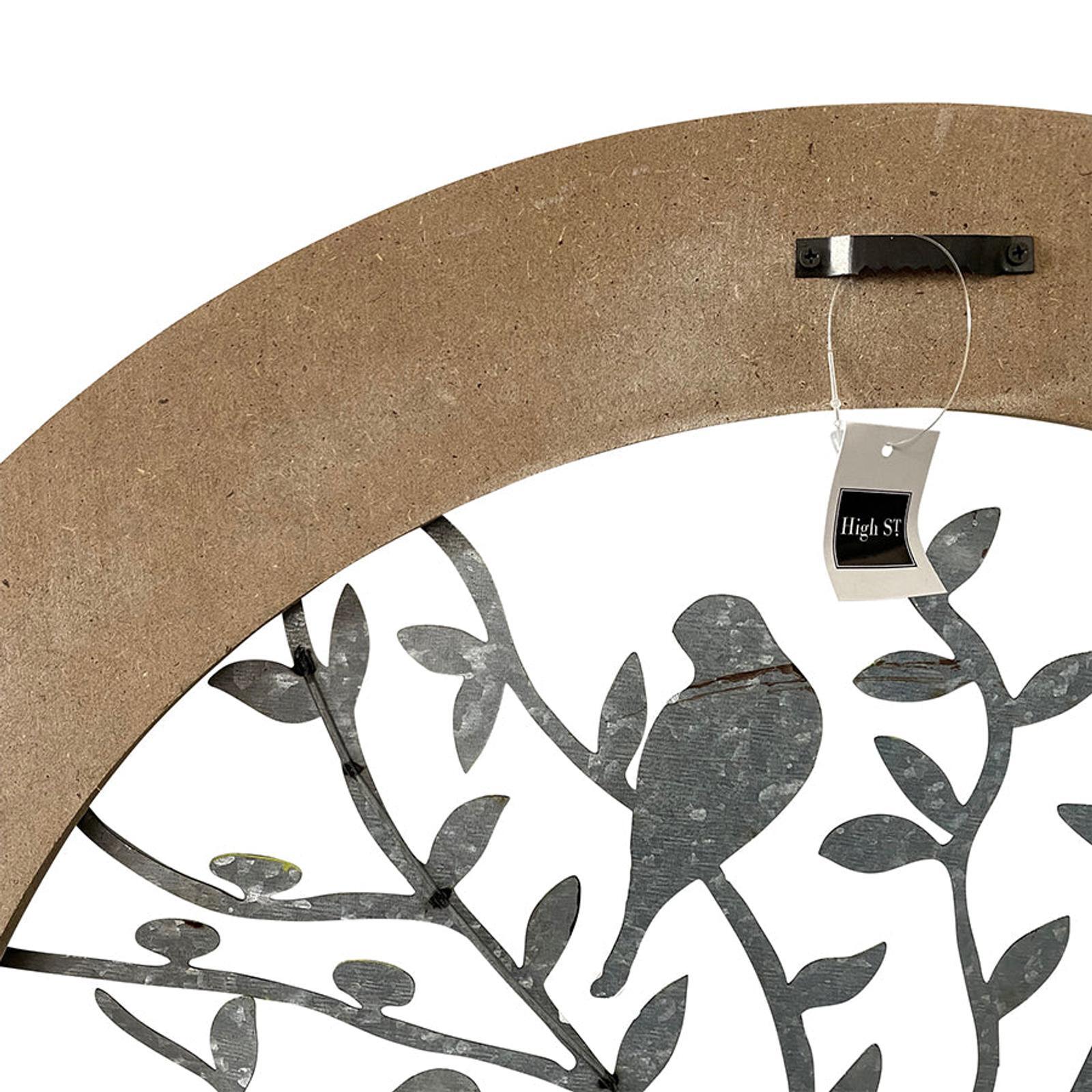 Willow & Silk Large Metal Wooden Frame Tree of Life Indoor Wall Art